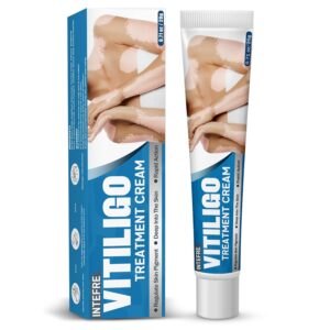 Vitiligo Treatment Cream, Effective Vitiligo Treatment, Improve Skin Pigmentation, Natural Formula, Suitable for All Skin, 20g