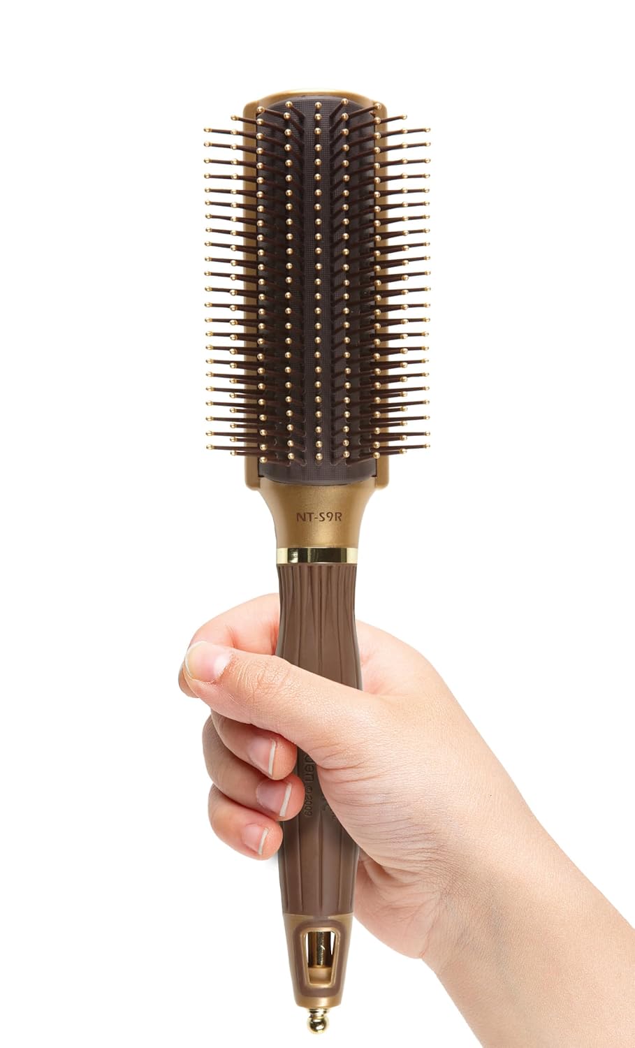 Olivia Garden Ceramic + Ion Nano Thermic Styler Hair Brush - Image 2