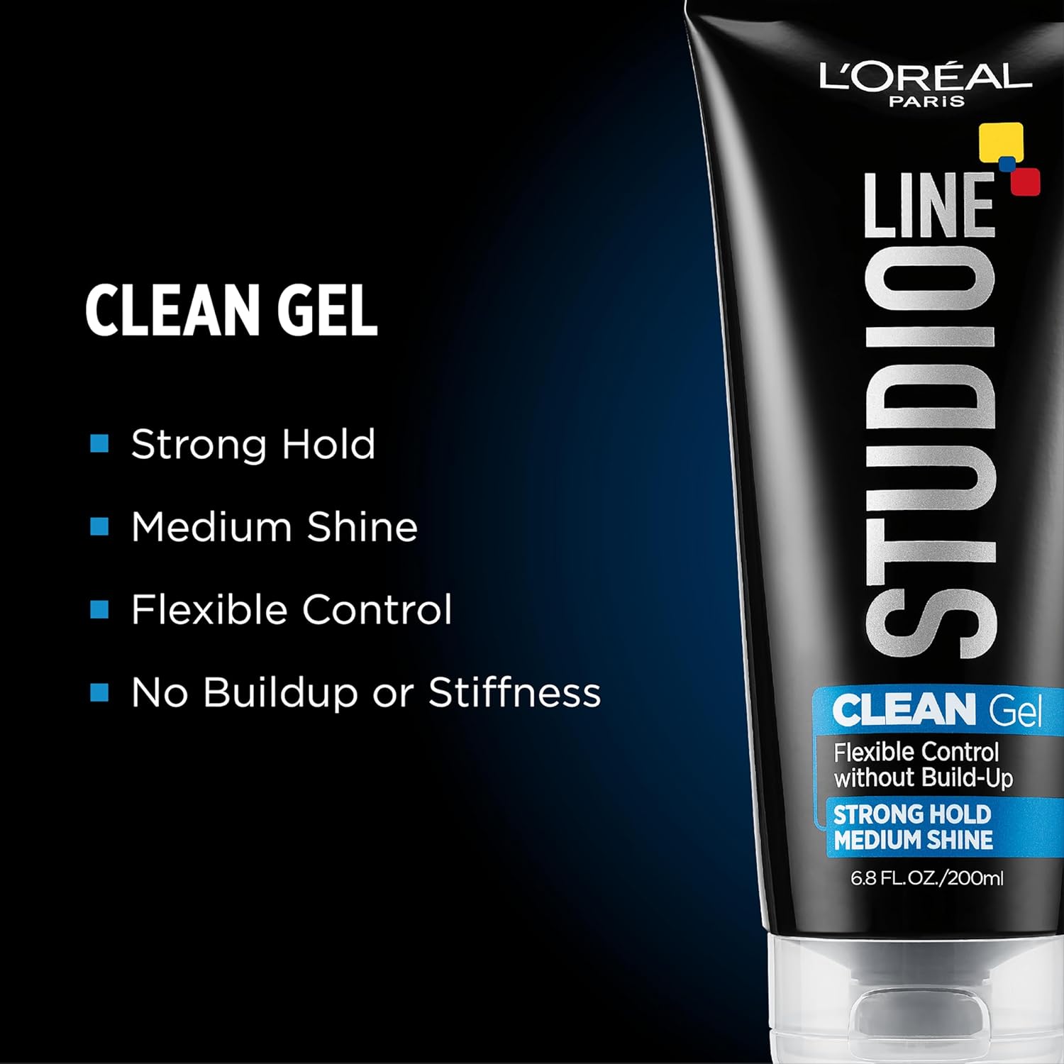 L'Oreal Paris Studio Line Clear Minded Clean Gel - Strong Hold 6.8 fl; oz. - Image 2