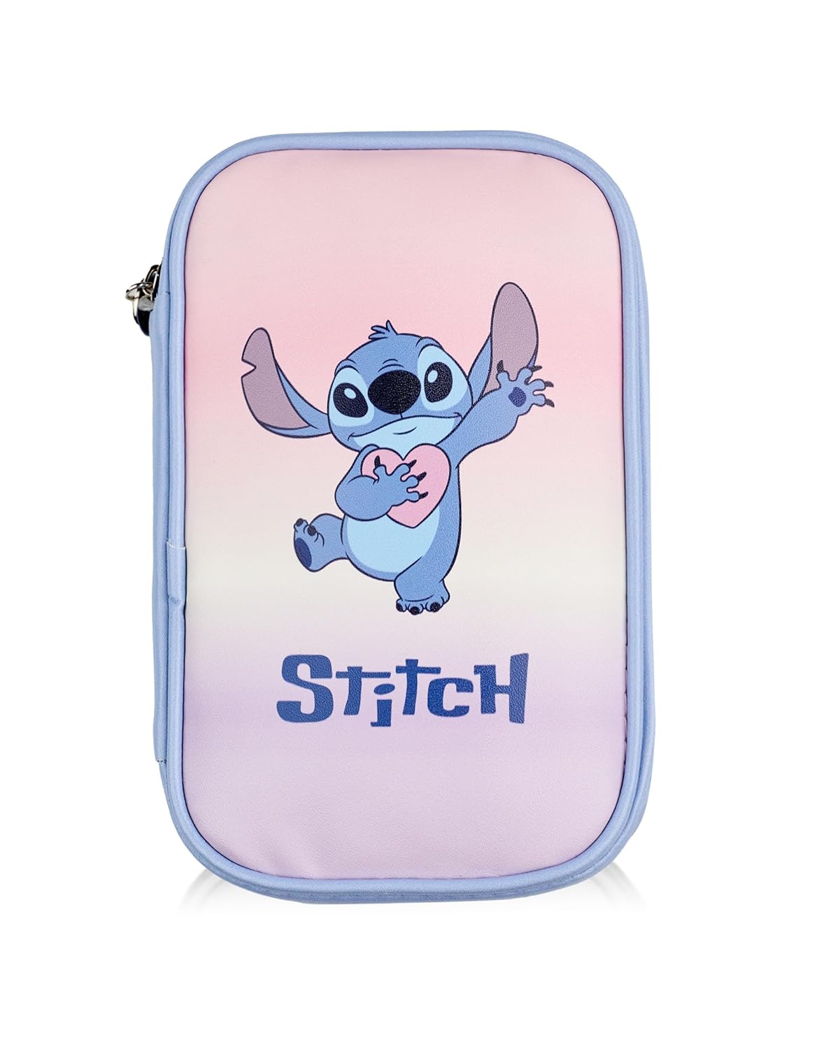Disney Lilo & Stitch Womens Makeup Brush Set | Multicoloured Character Beauty Brushes with Zip Up Storage Case - Image 4