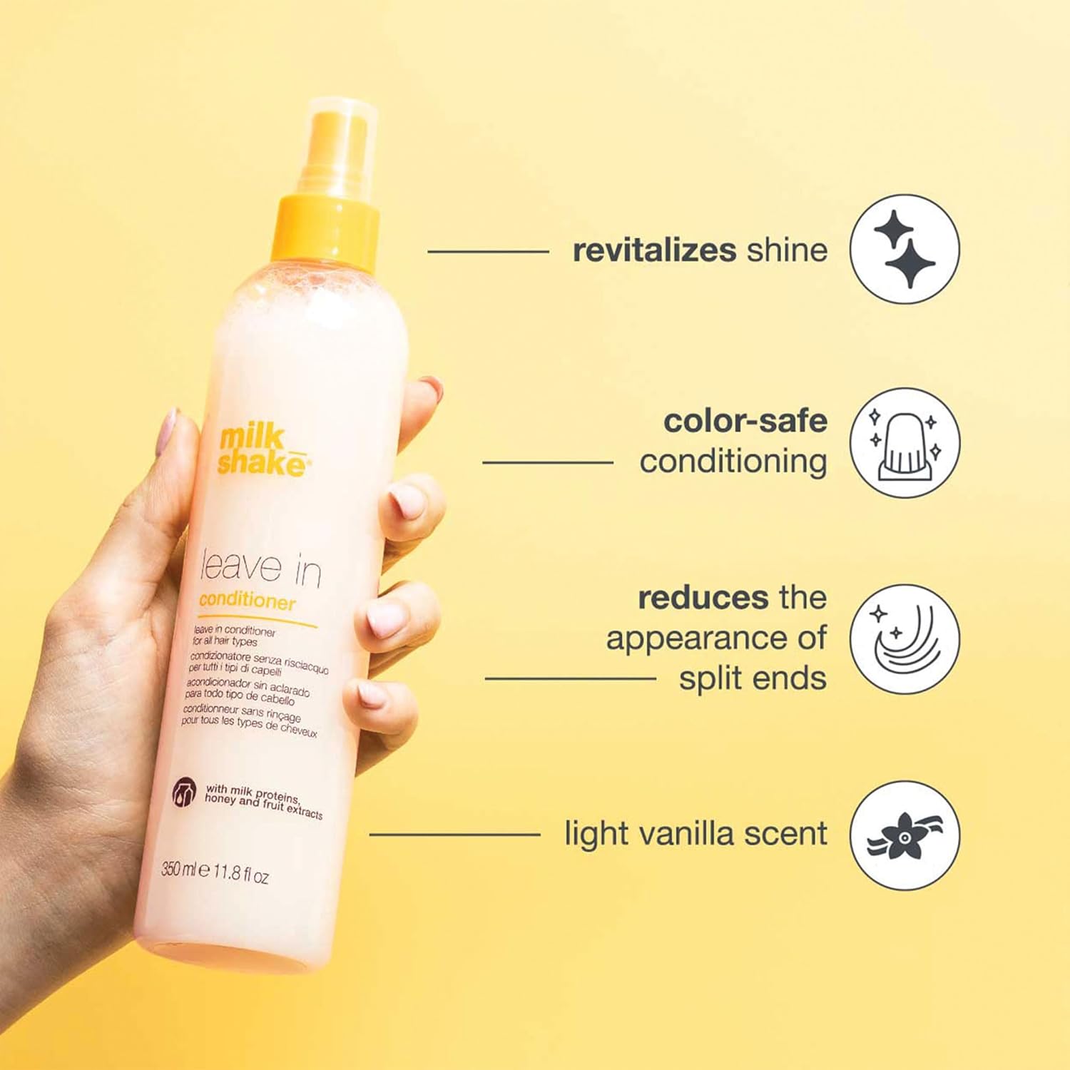milk_shake Leave-In Conditioner Spray Detangler for Natural Hair - Image 2