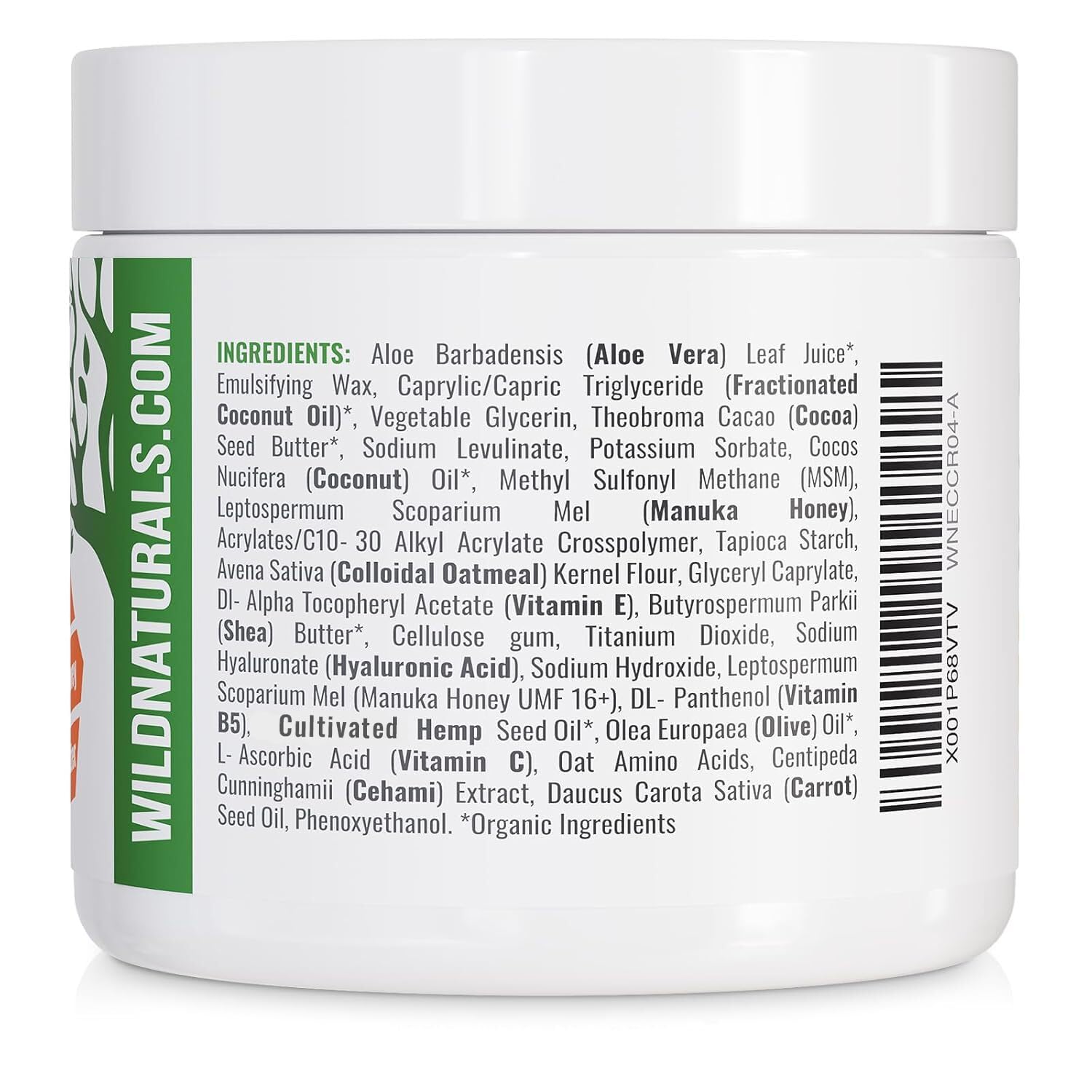Wild Naturals Eczema & Psoriasis Cream for Dry, Itchy Skin – Eczema Relief for Adults & Kids – Moisturizing Psoriasis Cream with Manuka Honey - Image 8