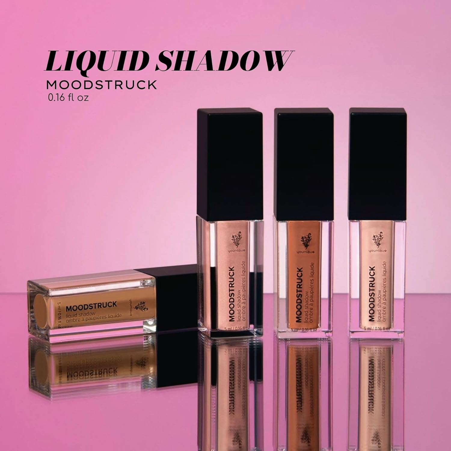 MOODSTRUCK Liquid Eyeshadow in REVERENT | CHAMPAGNE SATIN | Eye Make up | Quick Dry Cream-to-Powder Eye Shadow | High Pigment & Smudge Resistant Finish - Image 6