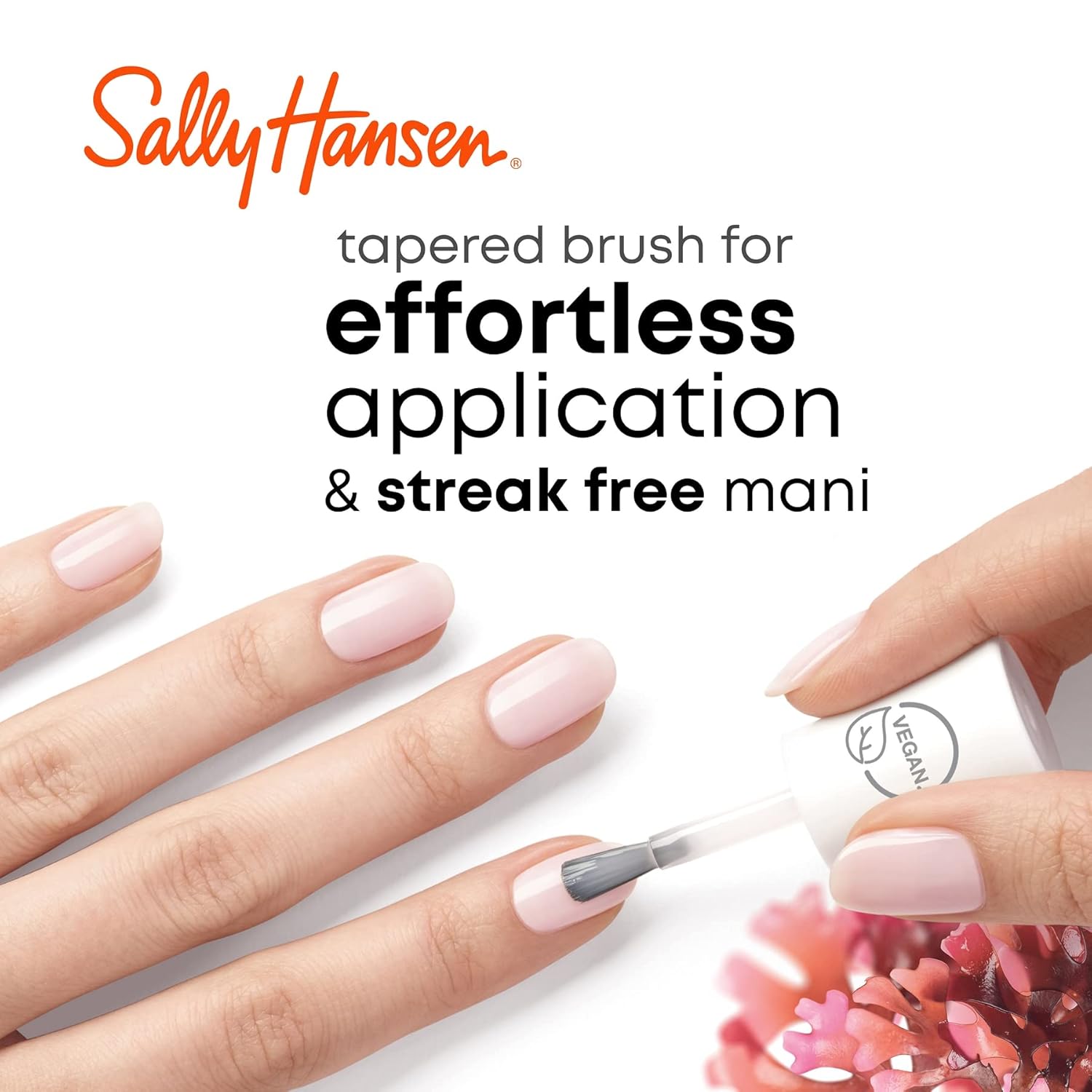 Sally Hansen Good.Kind.Pure Nail Polish 280 Fruity Papaya 0.33 fl oz (Pack of 1) - Image 5