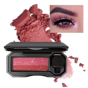 Sulily Perfect Dual Color Eyeshadow,New Highly Pigmented Waterproof Eyeshadow with Exquisite Glitters,Long Lasting Color Pop Makeup Eyeshadow Palette (eyeshadow-#3, 1.2 Ounce)