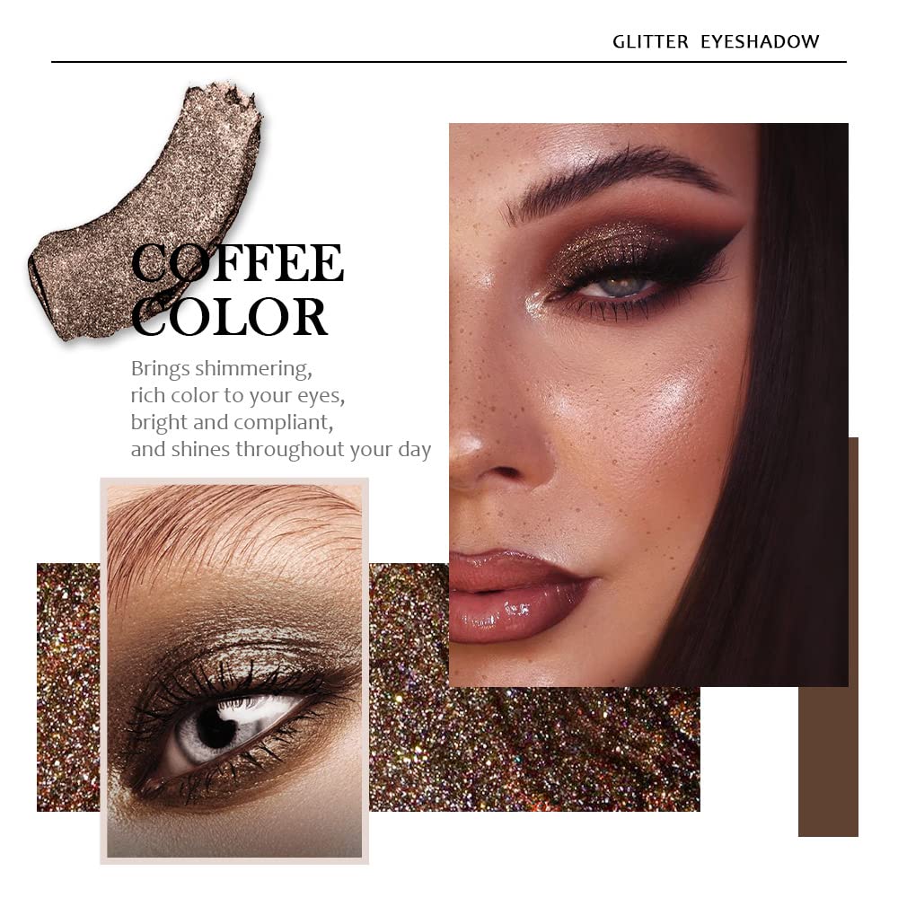 6 Colorful Shades Waterproof Liquid Glitter Eyeshadow Eyeliner Sticks Kit – Long Wearing Professional Eye Makeup Set,sombras de ojos,Set B - Image 3