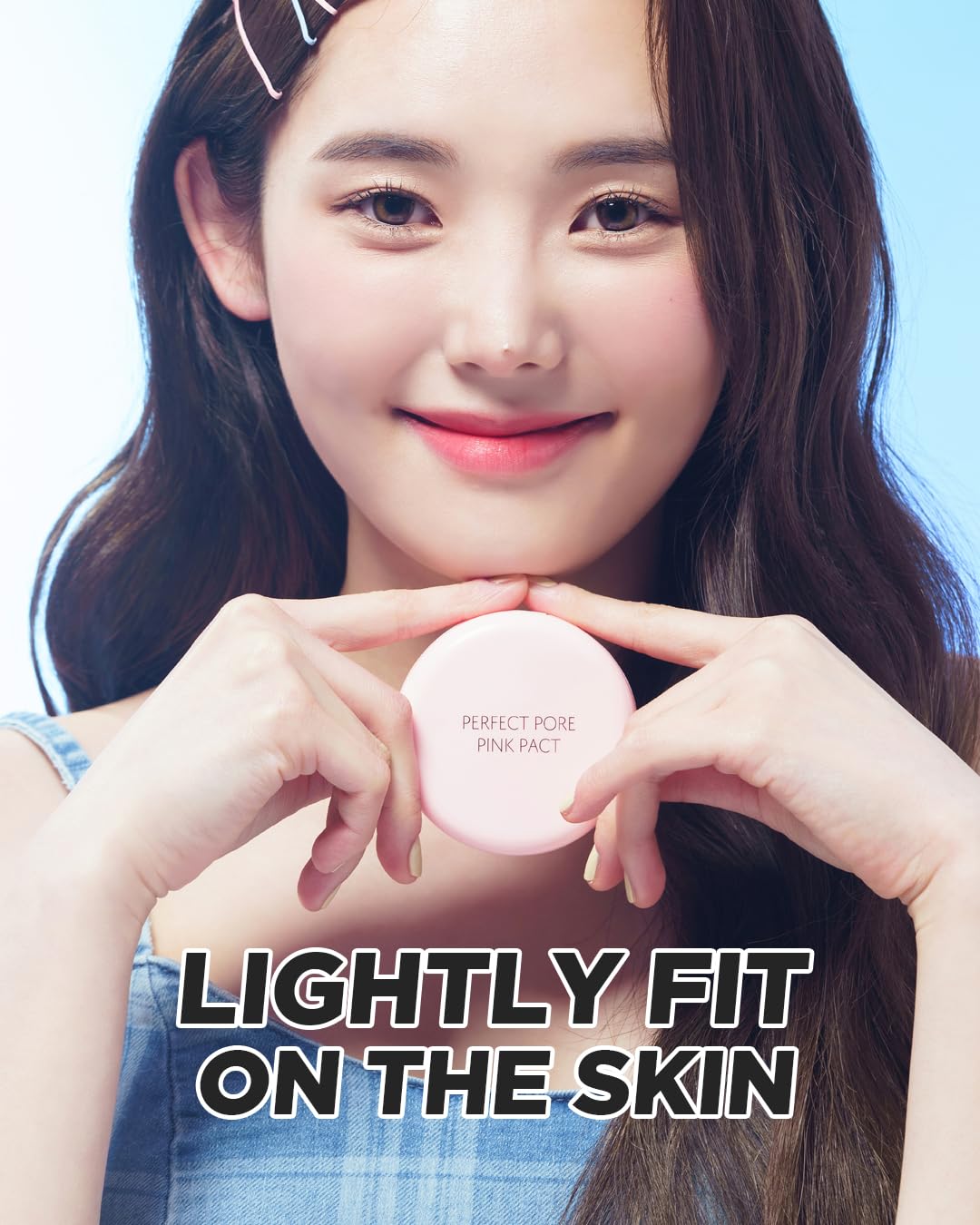 THESAEM Saemmul Perfect Pore Pink Pact - Makeup Finishing Pressed Powder for Sebum Control and Pore Minimization, Soothes Sensitive Skin with Calamine, Setting Powder, Clumps Free 12g - Image 6