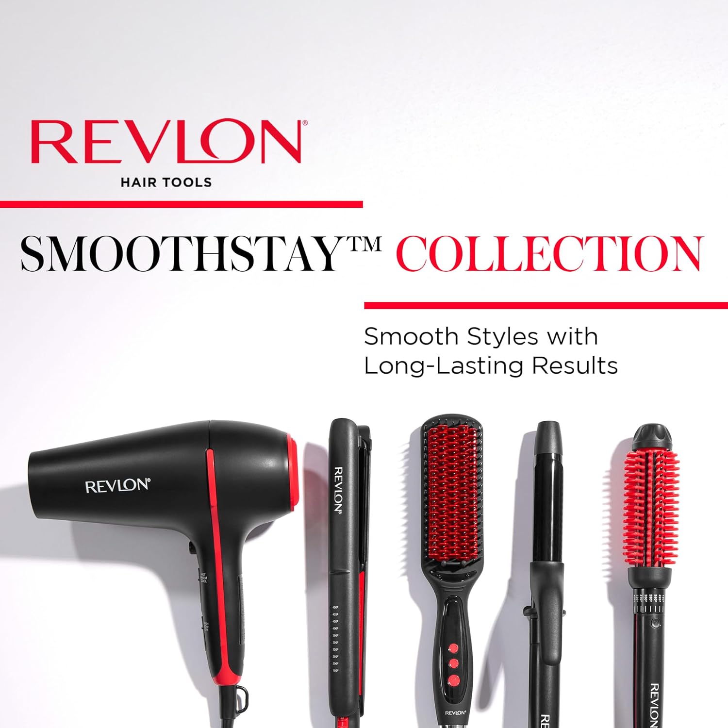 REVLON SmoothStay Coconut Oil Infused Hair Dryer with Diffuser, Blow Dryer with Diffuser and Concentrator Attachment, for Shinier, Smoother, Salon-Quality Hair - Image 9