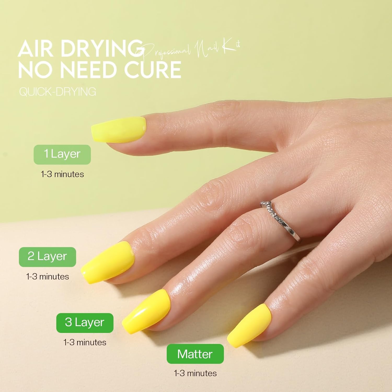 Morovan Neon Nail Polish Set: Rainbow Quick Dry 15 Vibrant Colors Fingernail Polish Regular Nail Polish Kit Finger Nail Polish Pack Spring Summer Gifts for Women - Image 6