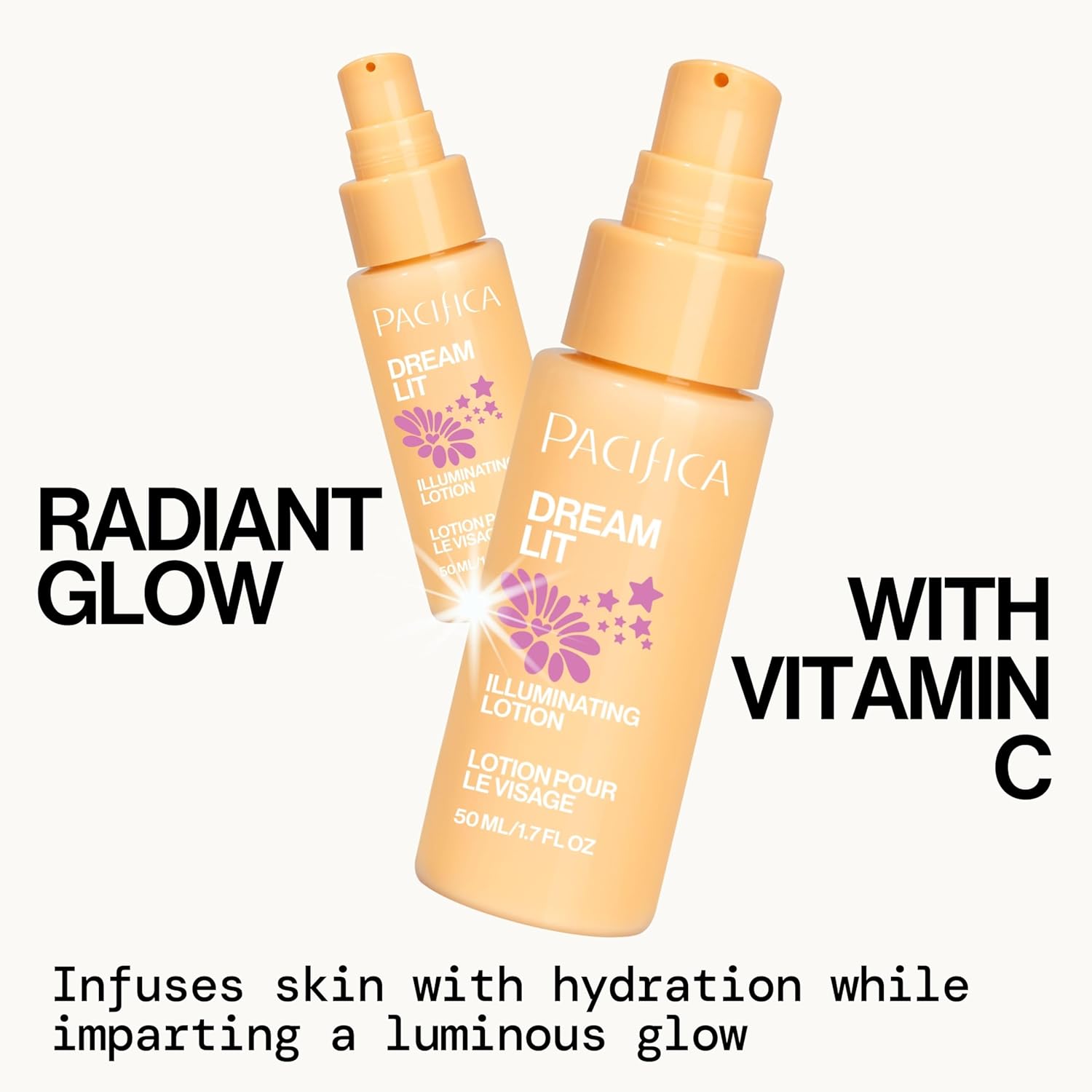 Pacifica Dreamlit Illuminating Facial Lotion 4 oz - Vitamin C Niacinamide Moisturizer for Radiant Glow - Image 2