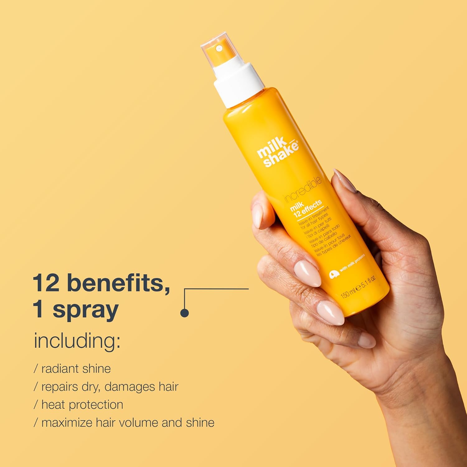 Milk_shake Incredible Milk Leave-In Treatment 300ml for All Hair Types - Image 2