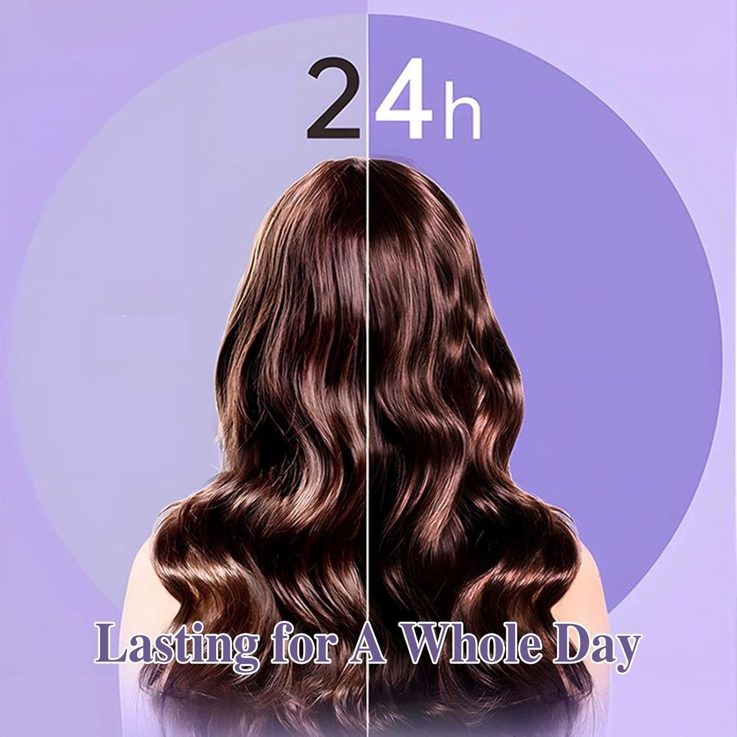 Adagio Hair Curler Device, Automatic Curling Iron, Rotating Adagio Auto Hair Curler, Portable Rotary Hair Waver, Automatic Shut-Off, Anti-Scald, Anti-Tangle, Ceramic Coating(Beige) - Image 4