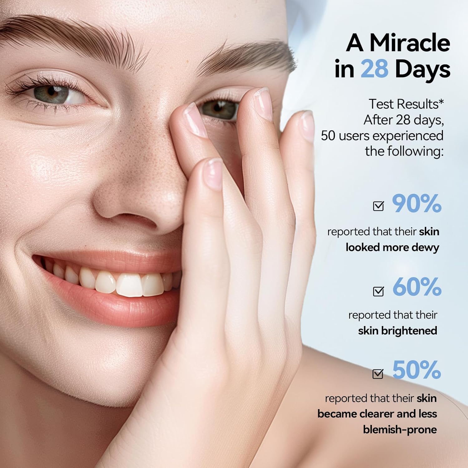 Ultra Hydrating Serum 3% 4D Hyaluronic Acid Smoother Skin|Pre-makeup SkinCare|Anti-Aging serum for face Single-Use Vials Skincare for Dry&Sensitive skin(1.2 ml)*30 - Image 7