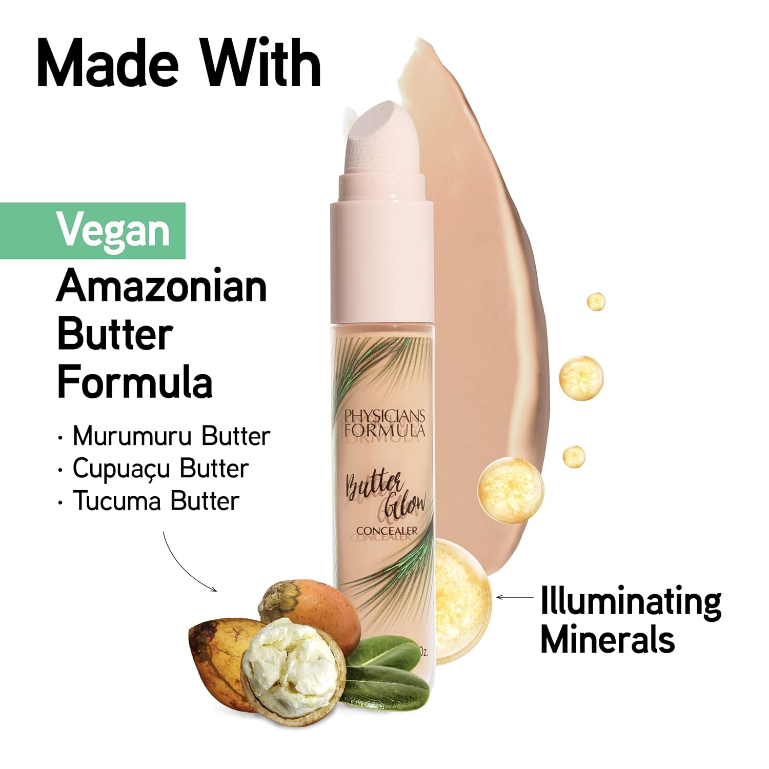 Physicians Formula Butter Glow Concealer Light-to-Medium - Image 5