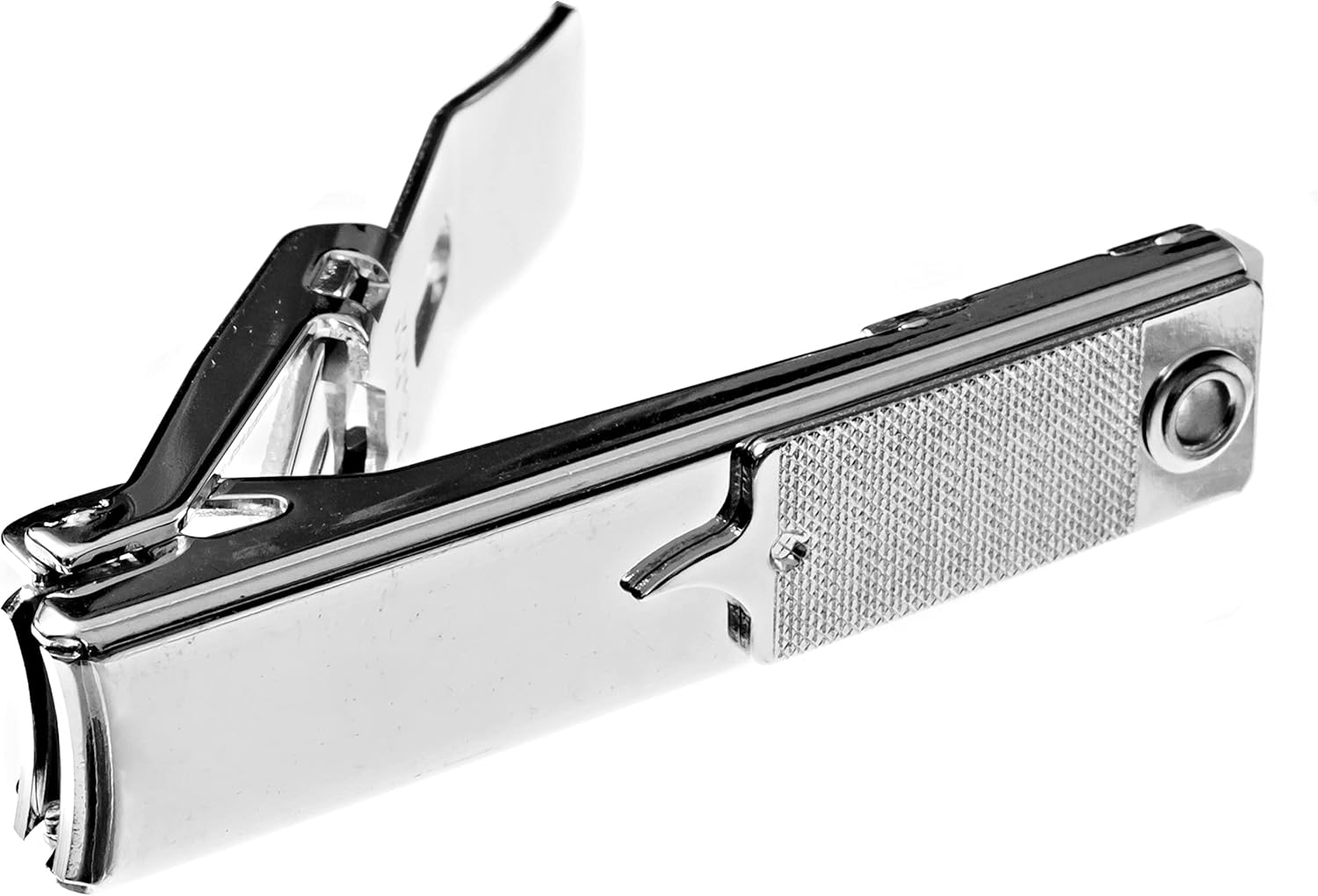 Ultra Clip – The Best No-Mess Nail Clippers That Catch Your Clippings! for Men and Women - Sharp, Wide Jaw, Finger and Toe Nail Clipper - Silver - Image 2