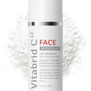Vitamin C Boost Powder for Face with Niacinamide - 12 hours Active Vitamin C - Even Skin Tone, Age Defying, Minimizing Pores - Mix Powder with Serum & Cream, 0.1oz.