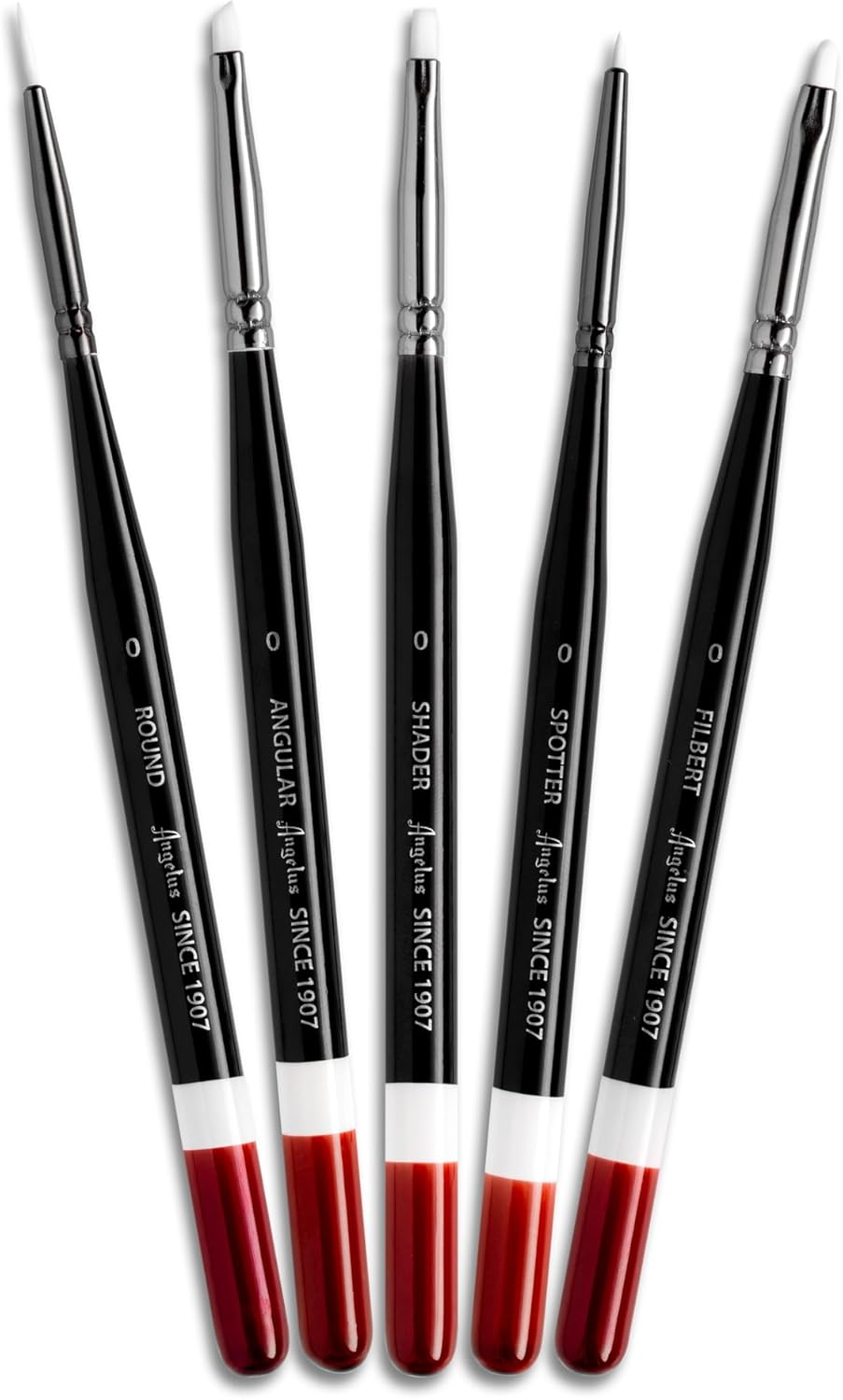 Angelus Micro Detail Paint Brush Set of 5