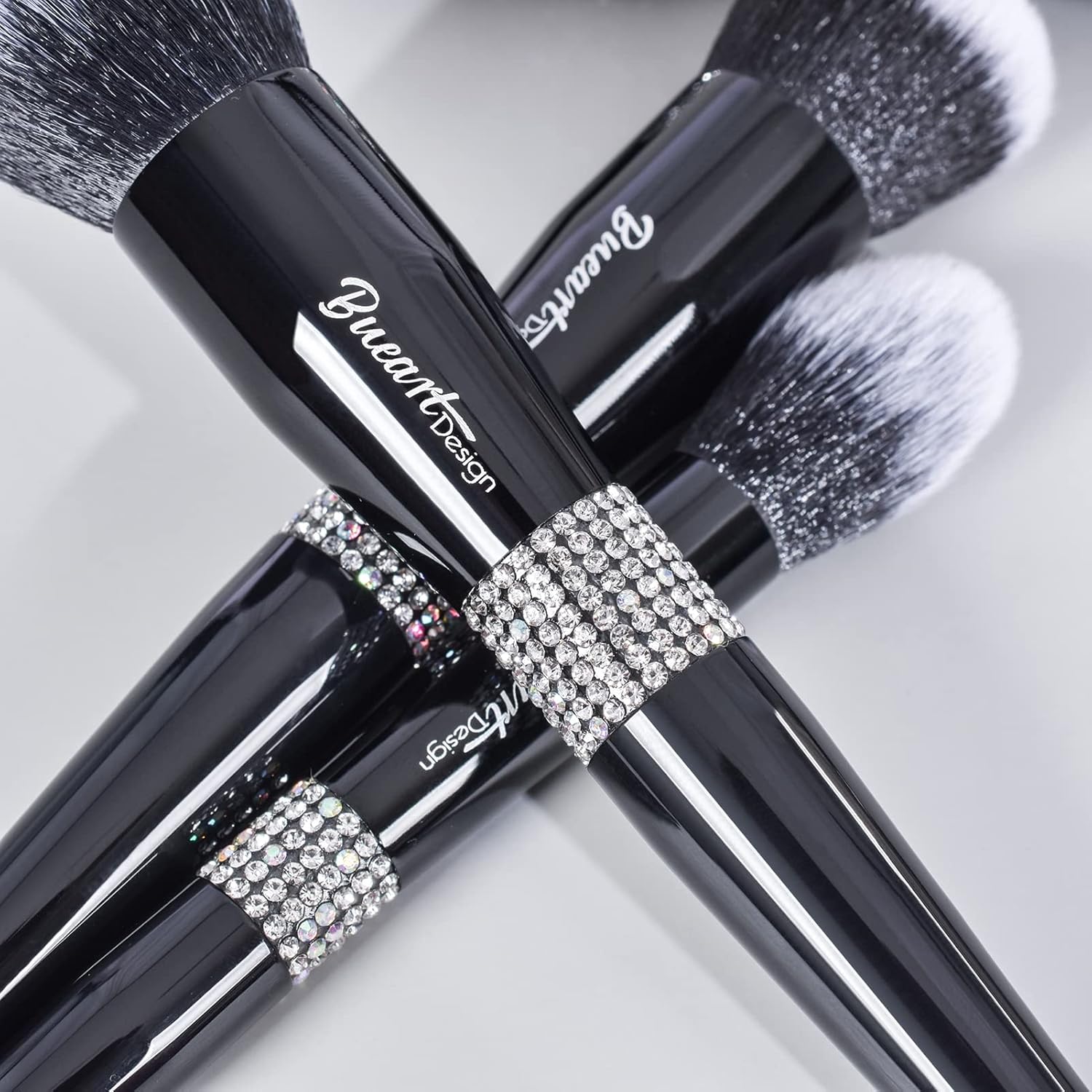 Bueart Design 16Pcs Premium Quality Labeled Pro Makeup Brushes Set with Foundations Powder Blush Concealer Blending Eyeshadow Contour Brush - Image 7