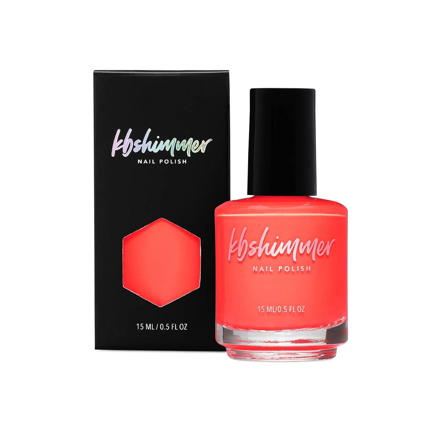 KBShimmer Totally Outrageous Neon Crème Nail Polish 0.5 oz Full Sized Bottle - Image 8