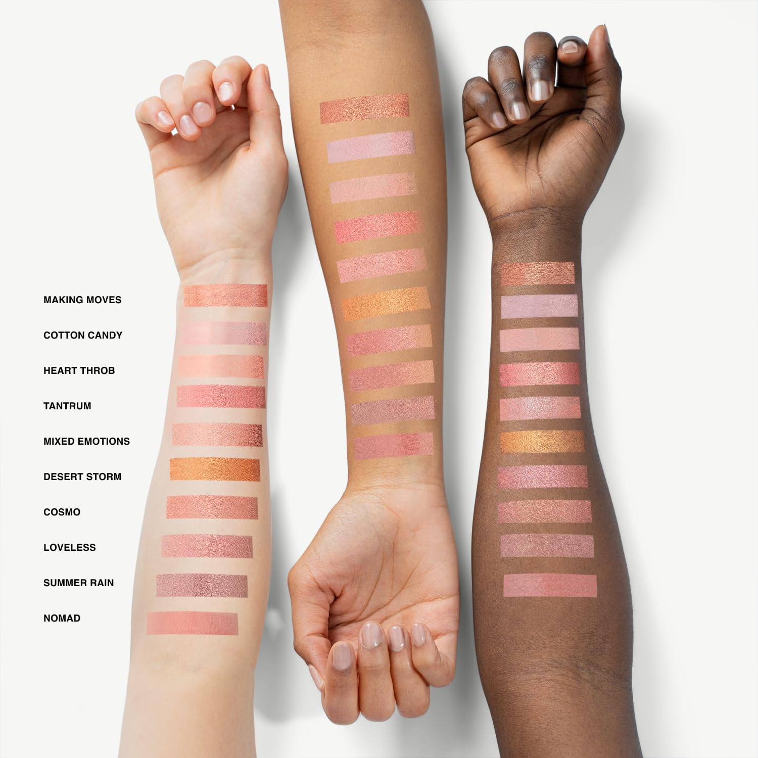 Phase Zero Makeup Powder Blusher - "Desert Storm" - 4g / 0.141 oz - Full Coverage, Natural Blush - Soft, Buildable Pink, Coral, Peach & Golden Hues - Image 6