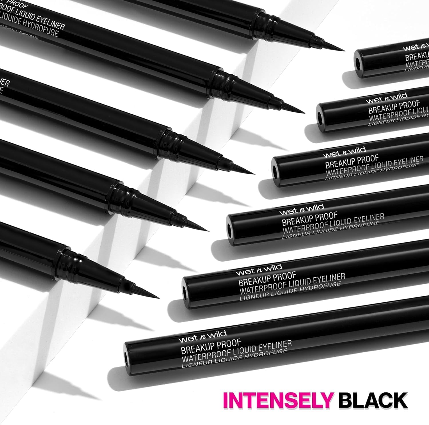wet n wild Mega Last Breakup Proof Liquid Eyeliner - Ultra-Fine Brush, Waterproof, 16-Hour Long-Lasting Wear- Cruelty-Free & Vegan - Black - Image 14