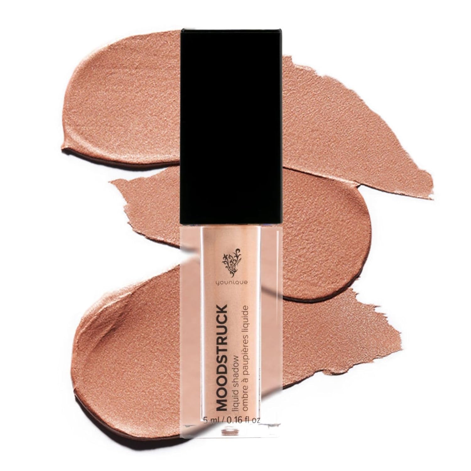 MOODSTRUCK Liquid Eyeshadow in REVERENT | CHAMPAGNE SATIN | Eye Make up | Quick Dry Cream-to-Powder Eye Shadow | High Pigment & Smudge Resistant Finish - Image 2