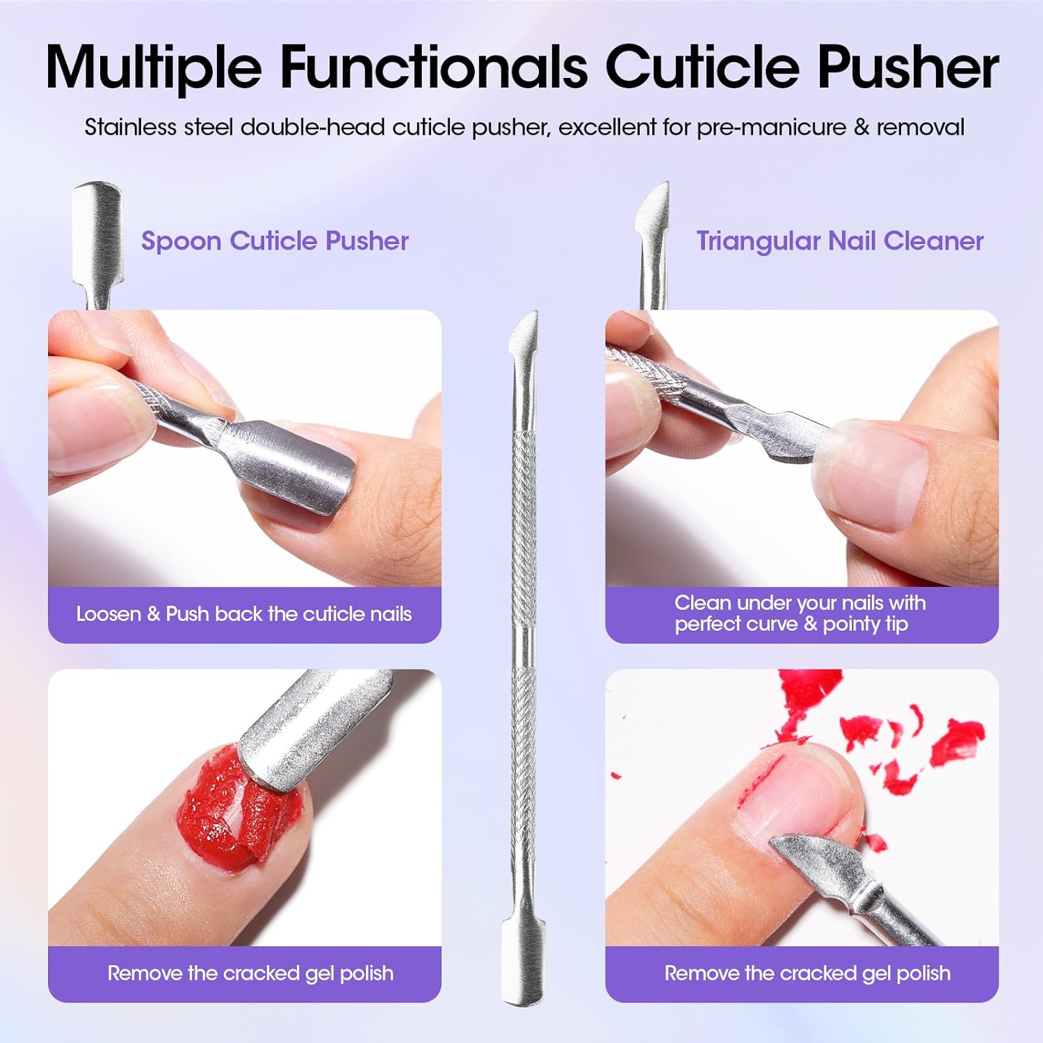 Gellen Gel Nail Polish Remover, Gel Remover for Nails Quickly in 2-5 Minutes, Easy Use No Need to Soak or Wrap, Professional Nail Gel Remover Kit - Image 7