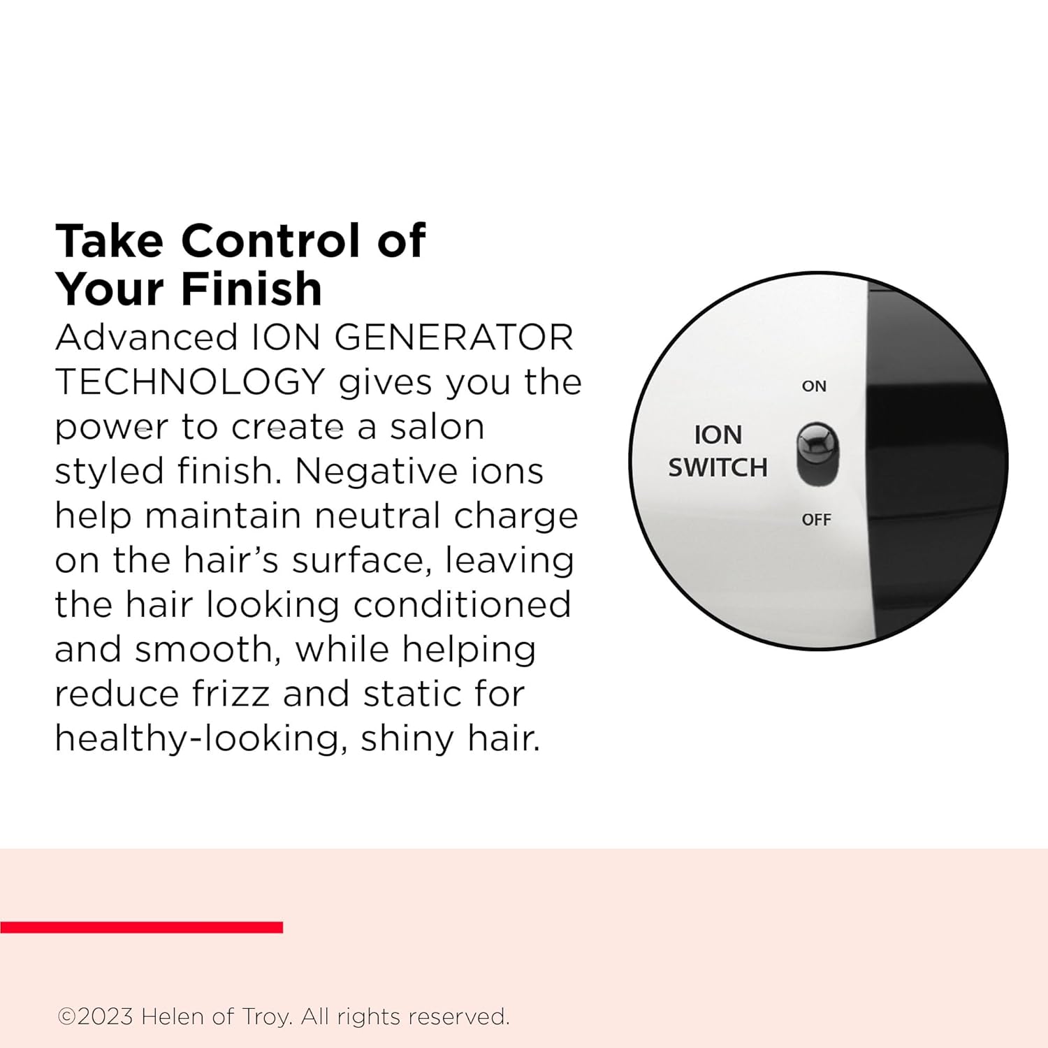 Revlon Shine Booster Hair Dryer | 1875W Smooth Blowout and Maximum Volume - Image 2