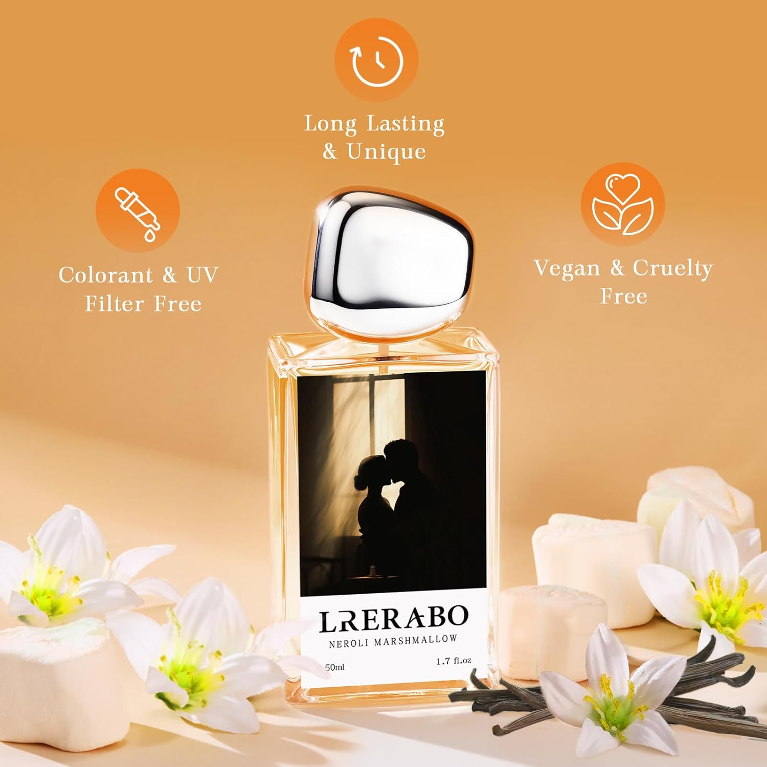Floral Marshmallow Perfume for Women, 1.7 Fl Oz Eau de Parfum Spray - Image 7