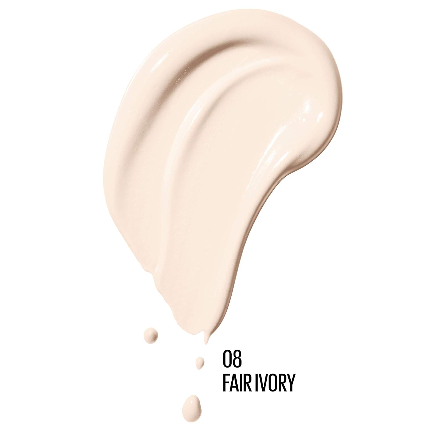 Maybelline Dream Radiant Liquid Medium Coverage Hydrating Makeup, Lightweight Liquid Foundation, Fair Ivory, 1 Count - Image 3