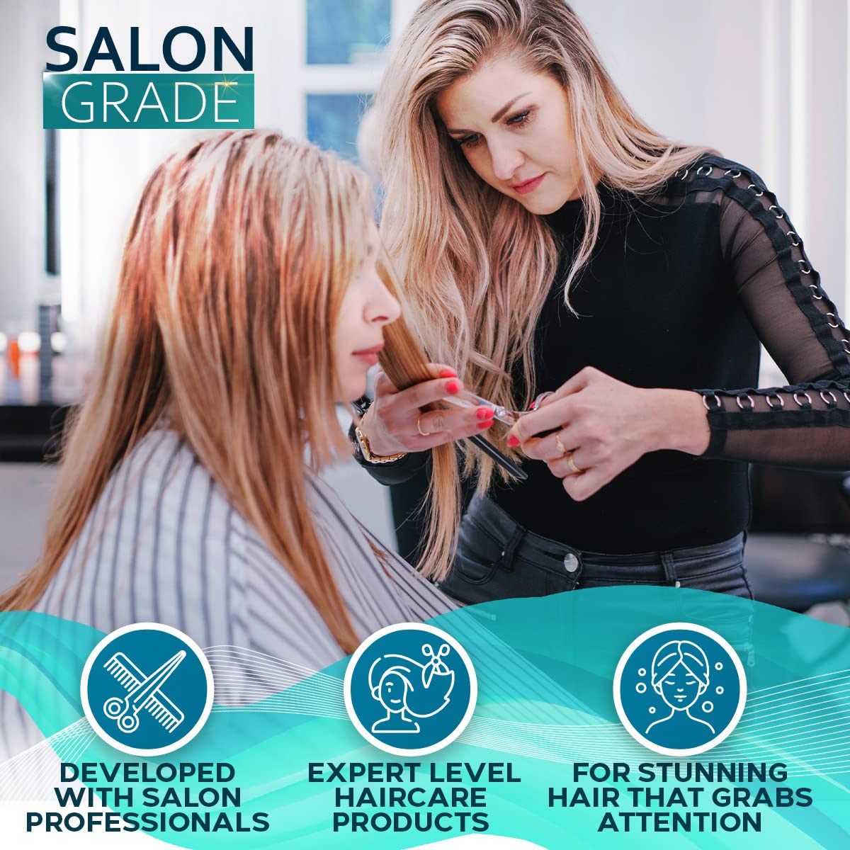 Biotin Hair Thickening Serum for Men and Women - Intense Strengthening Treatment Product with Natural Botanical Oil Blend to Help Boost Thin Hair - Repair Thinning Hair, Increase Volume and Shine - Image 6