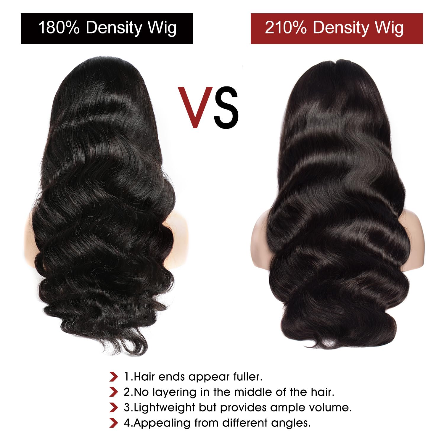 Lemoda 210% Density 13x6 Full Lace Frontal Virgin Human Hair Wigs 15A Body Wave 13x6 HD Transparent Lace Front Wigs Brazilian Pre Plucked With Baby Hair 20Inch - Image 4