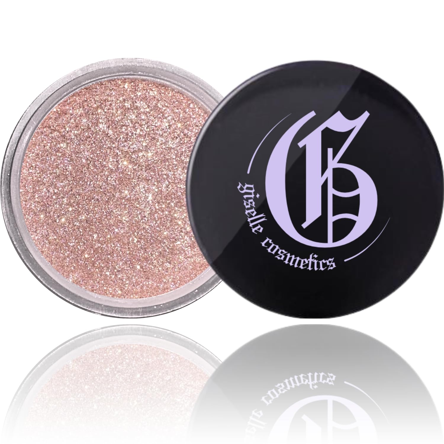 Coffee Latte Mineral Organic Eye Shadow Palette Makeup - Pink Shimmer, Glitter, Cool Toned, Duo Chrome, Talc-Free, Loose Highlighter Powder, Light Hot Pink, Pigment Eyeshadow - Image 7
