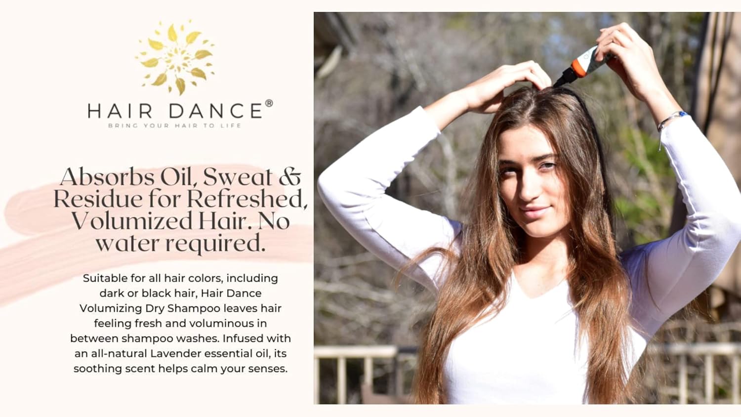 Dry Shampoo Volume Powder | Natural & Organic Ingredients | Non-Aerosol | Made in USA | Talc & Corn Free | For Blonde and Dark Hair | Lavender Oil Scented | 1 Ounce - Image 7