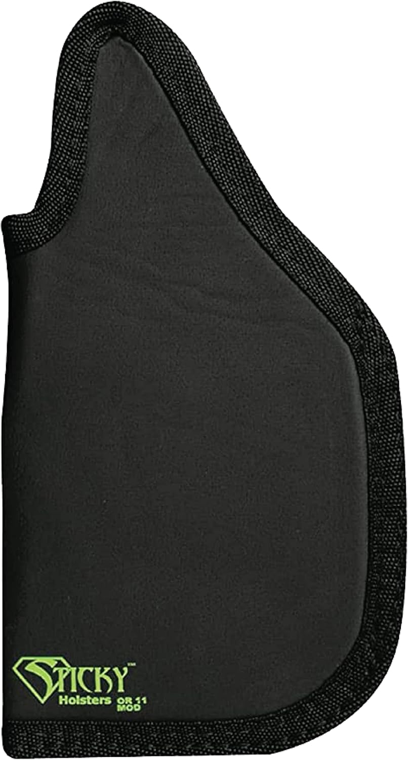 Sticky Holsters Concealment Holster for Men and Women - OR-11 MOD - Fits Glock 41, 34, 35; Springfield XD-M 5.25 and Similar with Optic Setups, Lights & Lasers - Ambidextrous - IWB/Pocket Carry