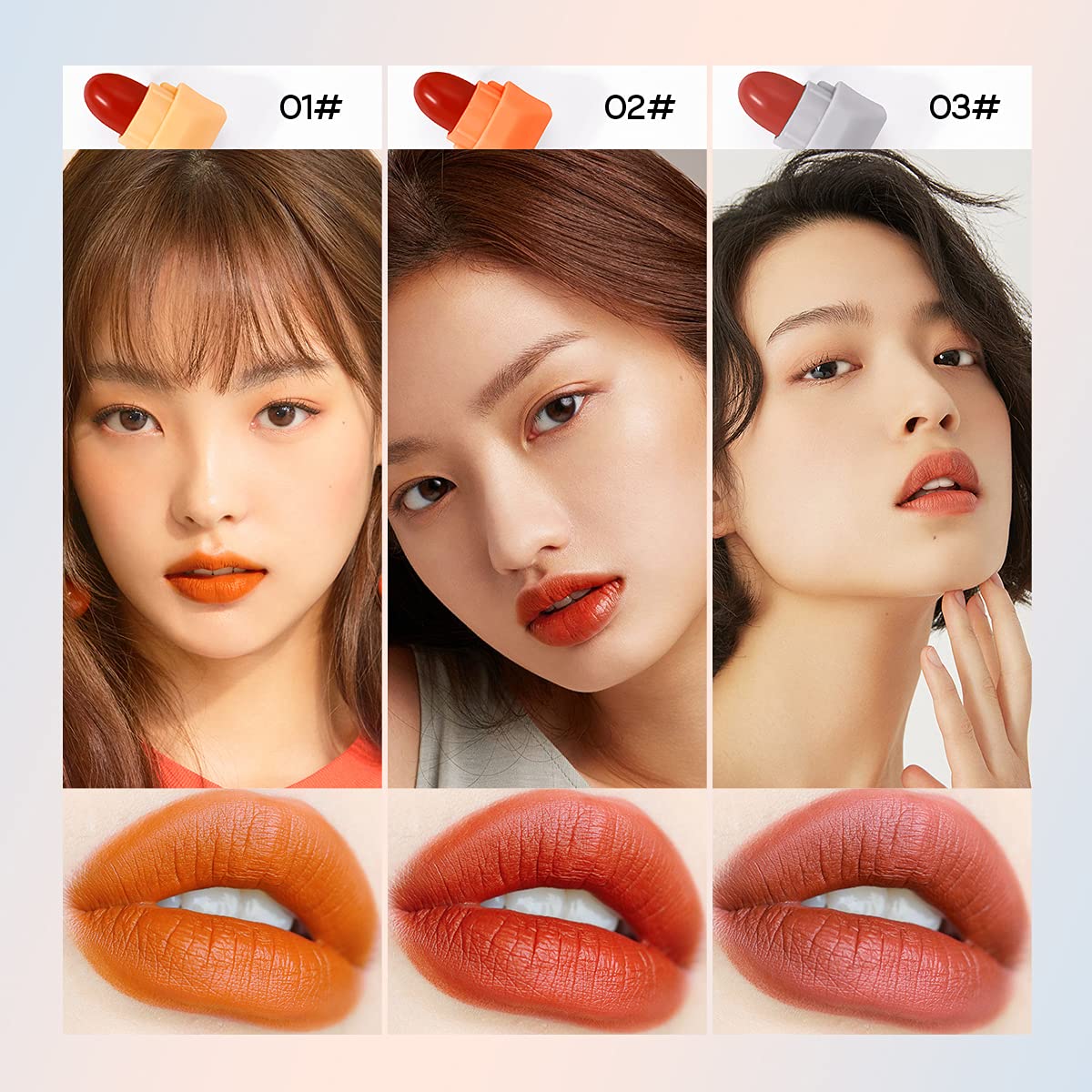 8 Pcs Mini Candy Matte Lipstick Set Velvet Lipstick Set Nonstick Cup Easy To Color Long-lasting Waterproof Swab Lipstick Makeup Gift Set - Image 4