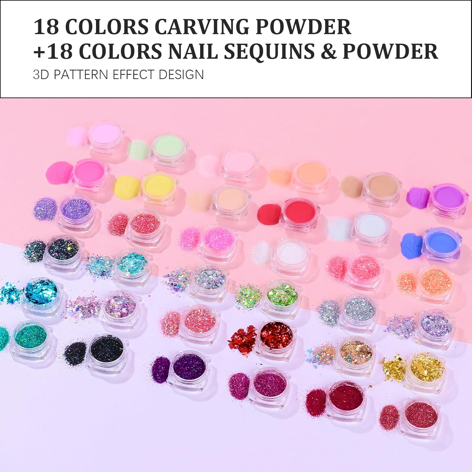 Acrylic Nail Kit with Everything: Beginners Set with Drill - Professional Acrylic Powder Glitter Monomer False Tips Top Base Coat Starter Kit - Full Decorations Nail Supplies for Nail Extensions Gift - Image 6