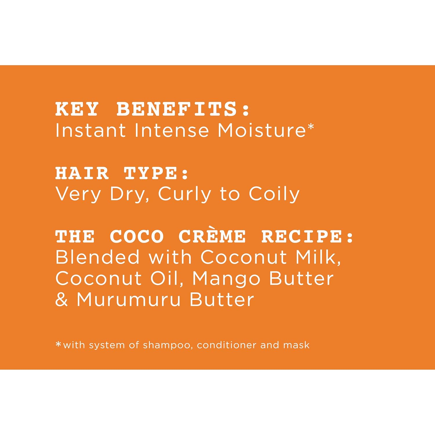 Carol's Daughter Coco Creme Coil Enhancing Moisture Butter, with Coconut Oil and Mango Butter, for Very Dry Curly Hair, Paraben and Silicone Free, 12 oz - Image 3
