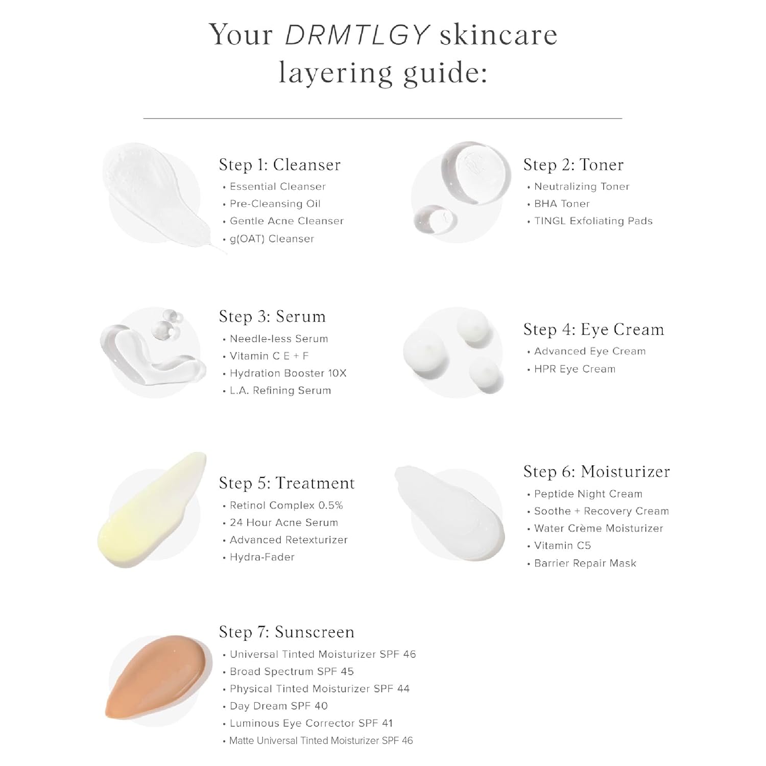 DRMTLGY Anti-Aging Oil-Free Zinc Oxide Face Sunscreen SPF 45 for Sensitive Skin 1.7 oz - Image 9