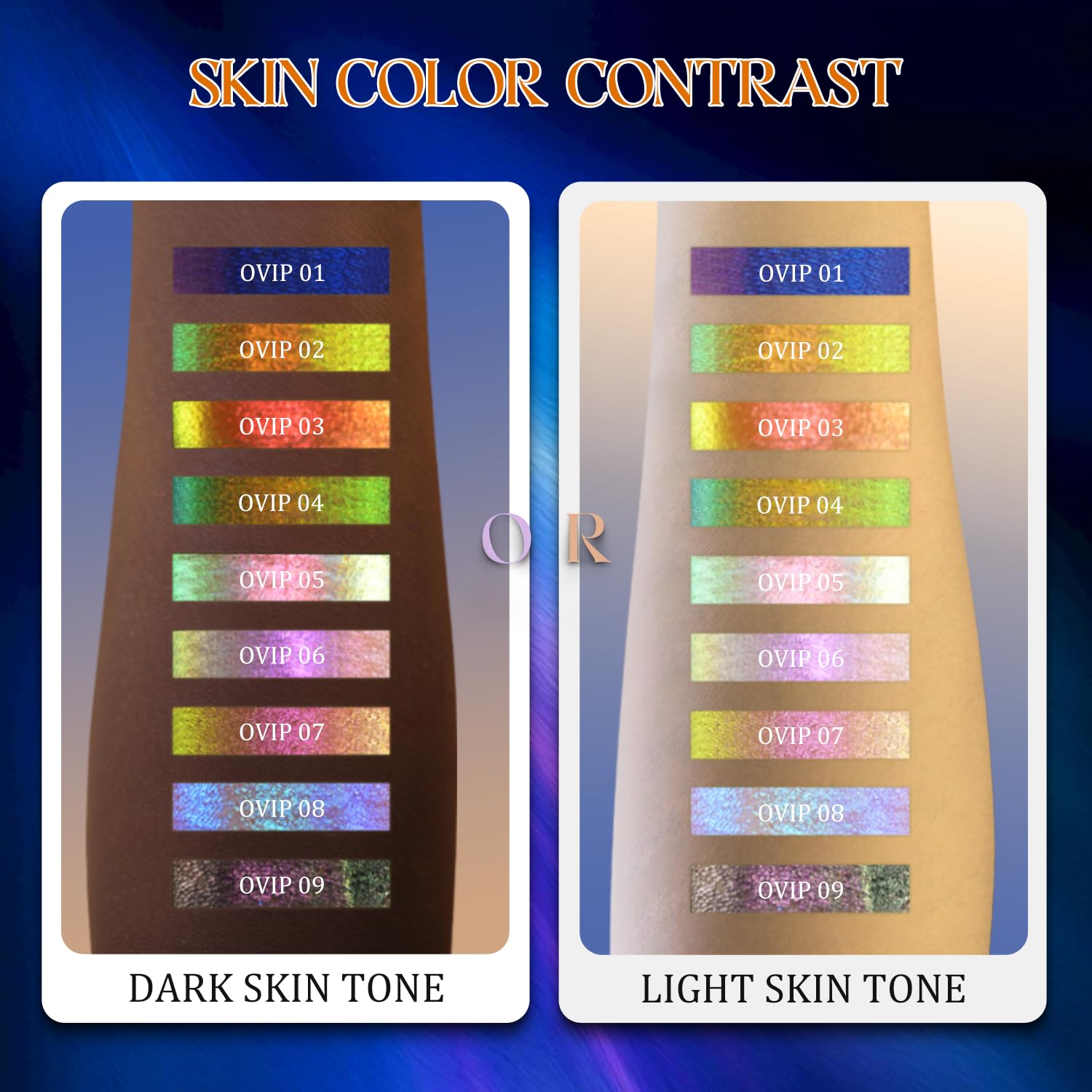 CHARMACY Liquid Duochrome Eyeshadow, Multi-Dimensional Eye Looks, Long Lasting Glitter Eye Shadow Sets Metallic Pigments, Quick Drying, Sparkling Shiny Eye Makeup for Beginners, 1.6g (#303) - Image 4