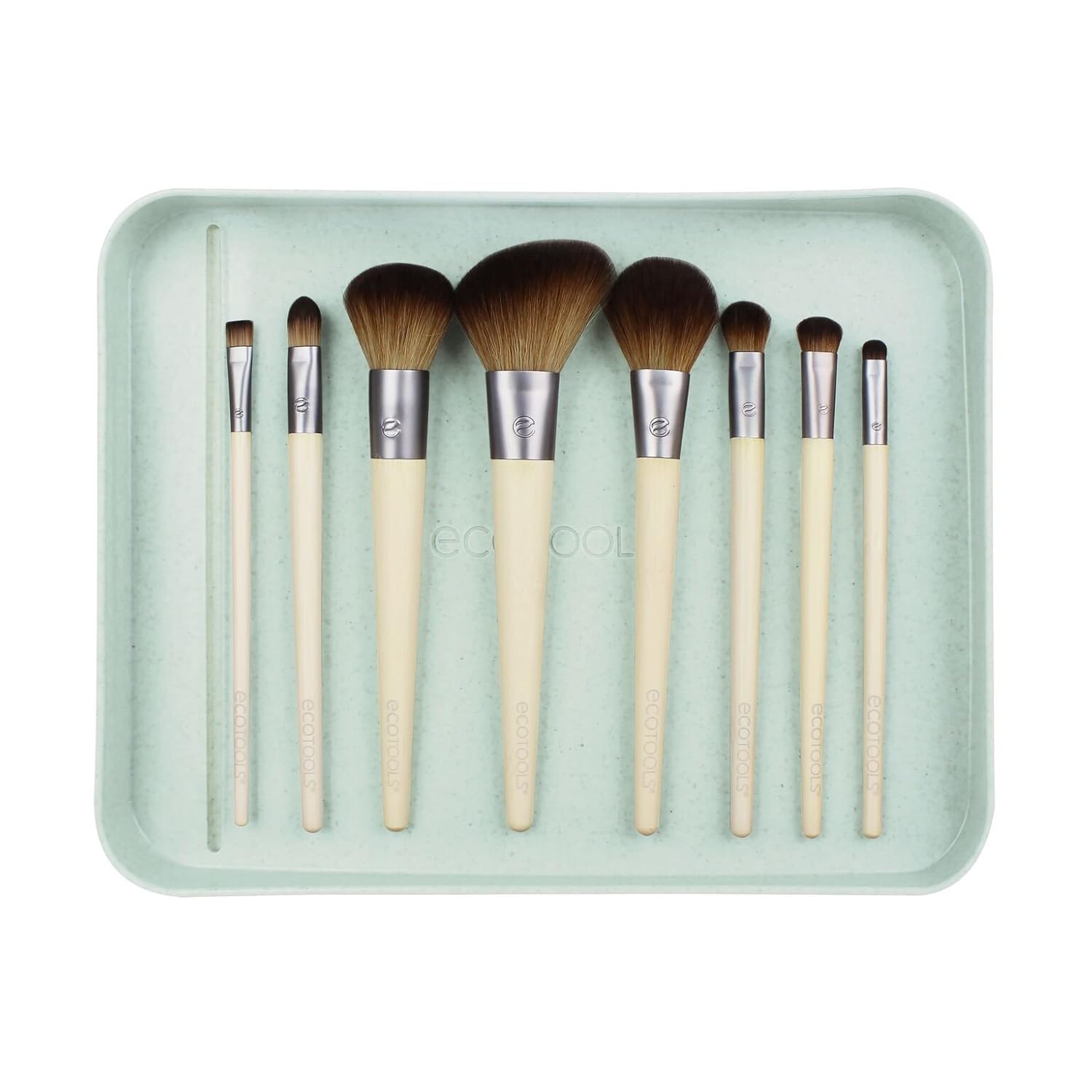 EcoTools-Cruelty Free Confidence in Bloom Brush Set-Cruelty Free Synthetic Taklon Bristles, Recycled Packaging, Recycled Aluminum Ferrules - Image 3