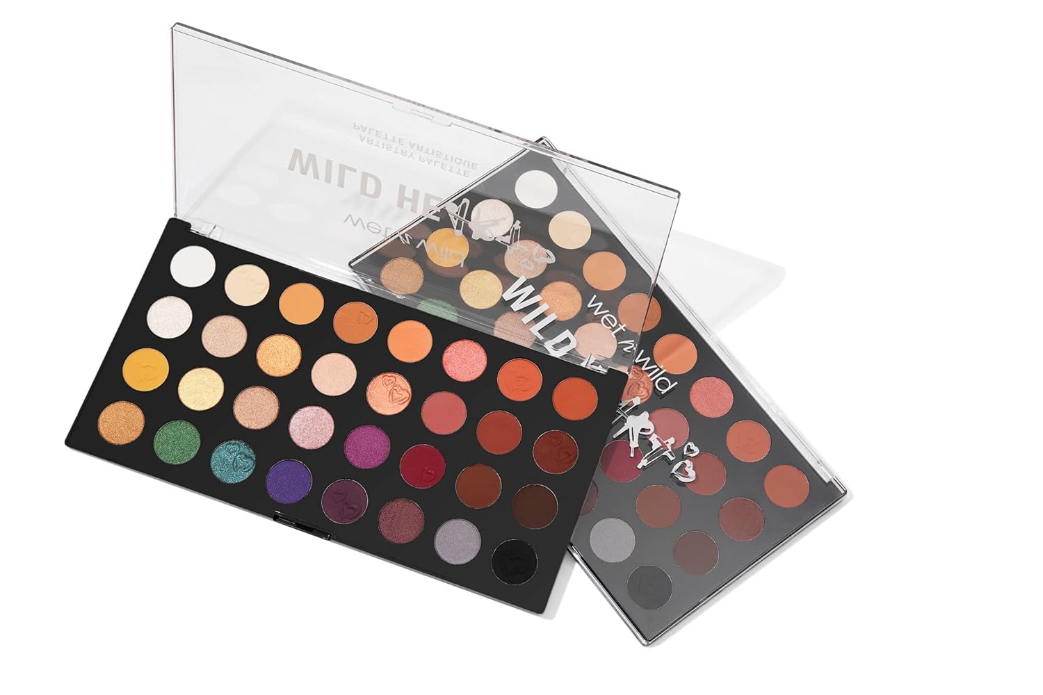 wet n wild Artistry Eyeshadow Makeup 32 Pan Palette, Highly-Pigmented Matte, Shimmer, Metallic Finishes, Long Lasting Builadble & Blendable Formula Cruelty Free & Vegan - Wild Heart - Image 4