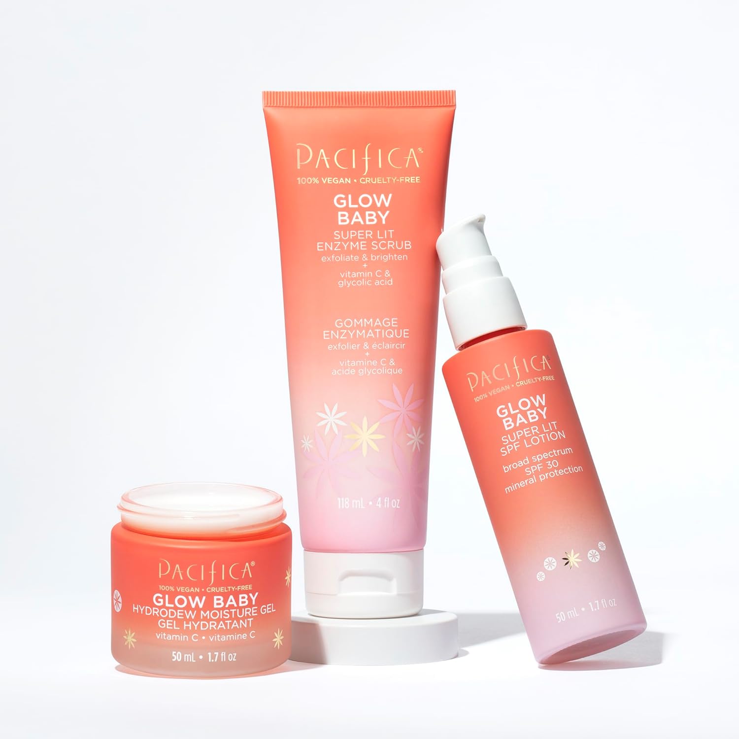 Pacifica Glow Baby Hydrodew Gel Moisturizer β Vitamin C & Niacinamide Dewy Face Gel for Glowing Skin, Lightweight Oil-Free Daily Moisturizer for Brightening & Hydration, Vegan & Clean Beauty Formula - Image 15