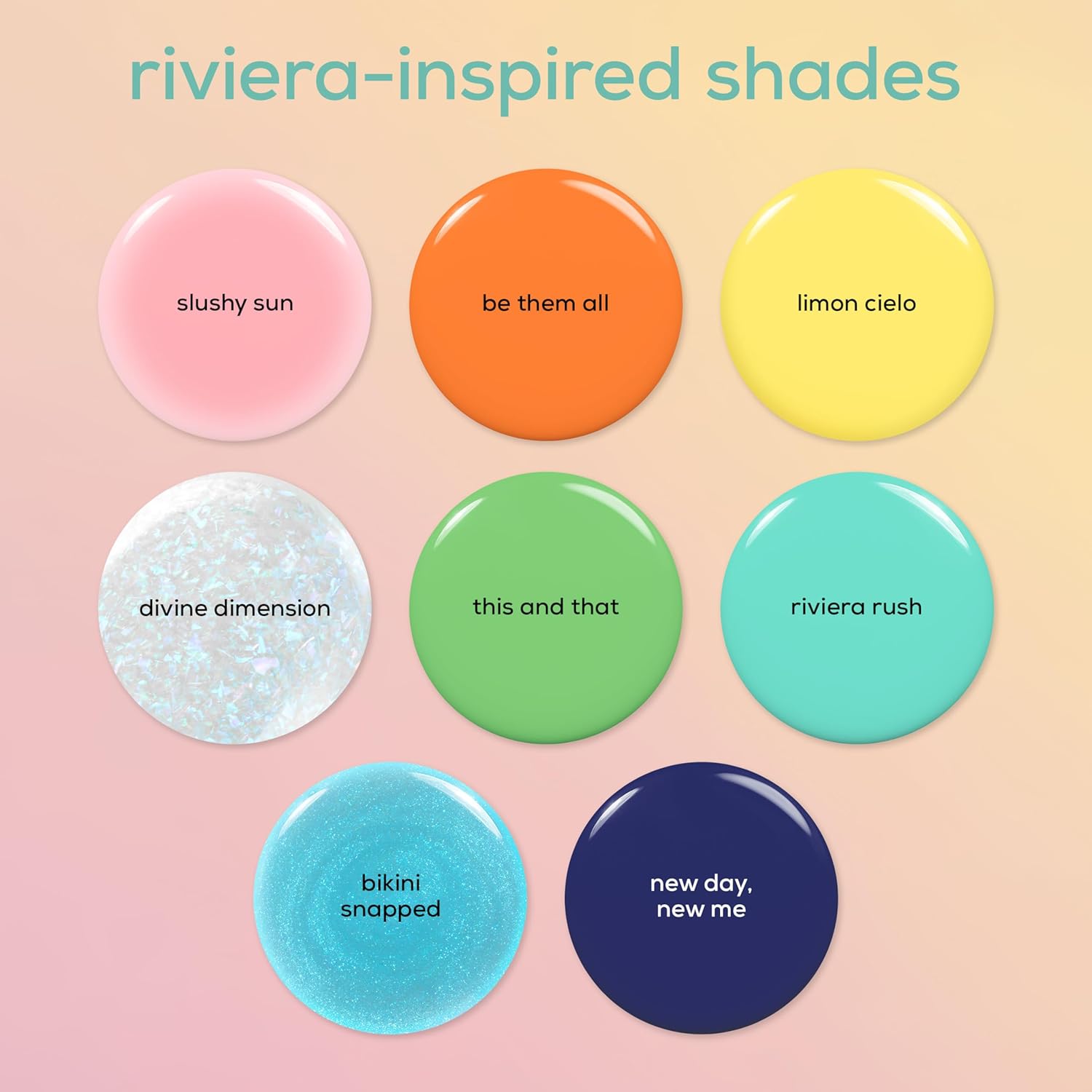 essie Nail Art Studio Special Effects Polish, Shimmer, Riviera Rush, Blue Nail Polish, Vegan, Bikini Snapped, 0.46 fl oz - Image 8