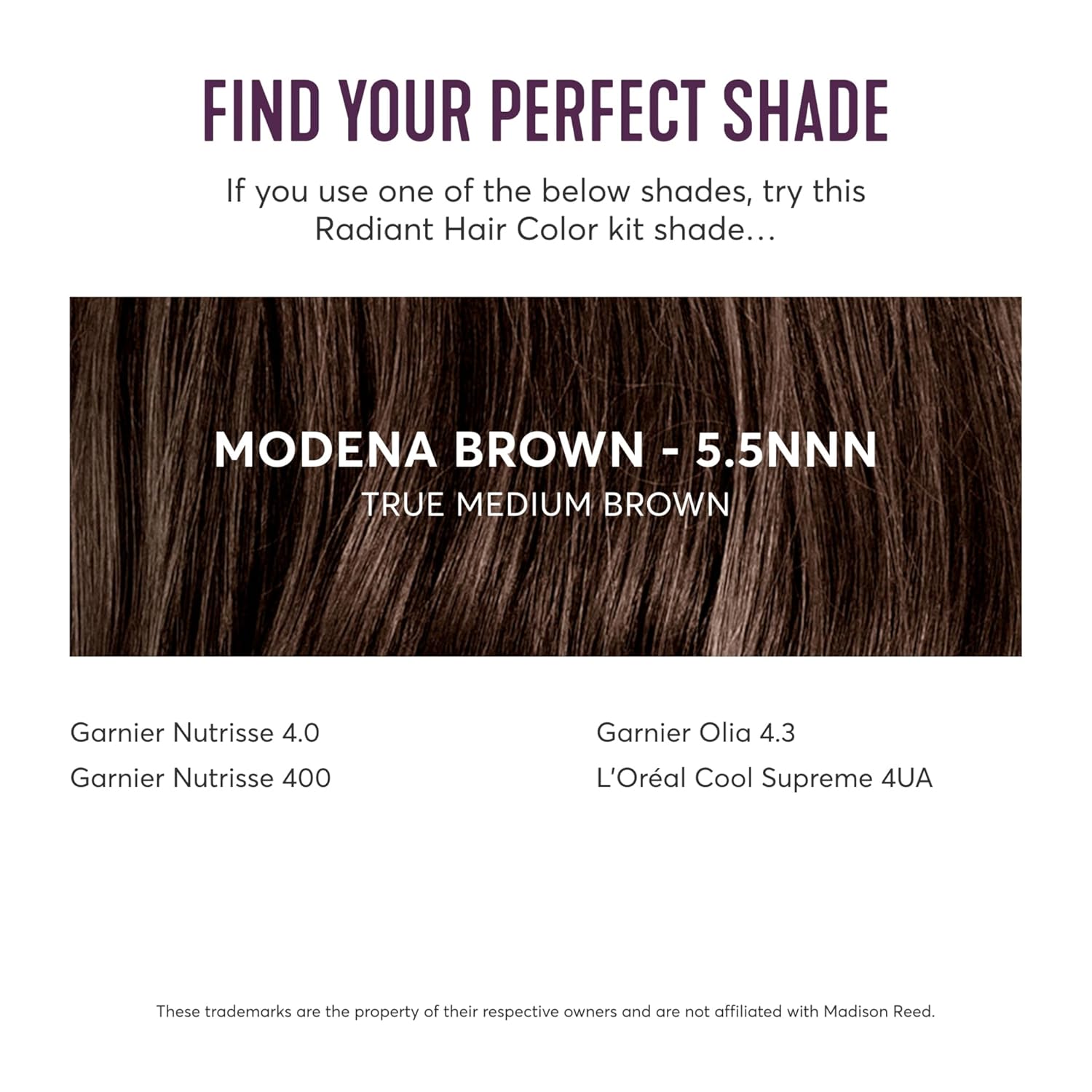 Madison Reed Radiant Hair Color Kit | 5.5NNN Medium Brown (Modena Brown) for 100% Gray Hair Coverage | Salon Quality Permanent Hair Dye | PPD-Free & Ammonia-Free | (Packaging May Vary) 1 Pack - Image 6