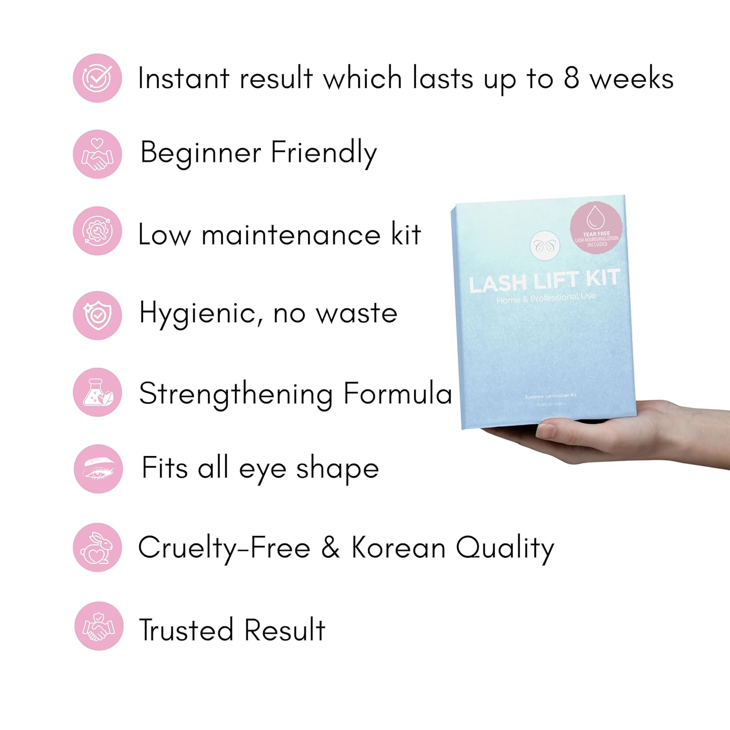 Korean Lash Lift Kit - Eye Brow Lamination Kit Eyelash Perm Kit Eyelash Lift Kit Lash Perm Eyebrow Lamination - Image 4