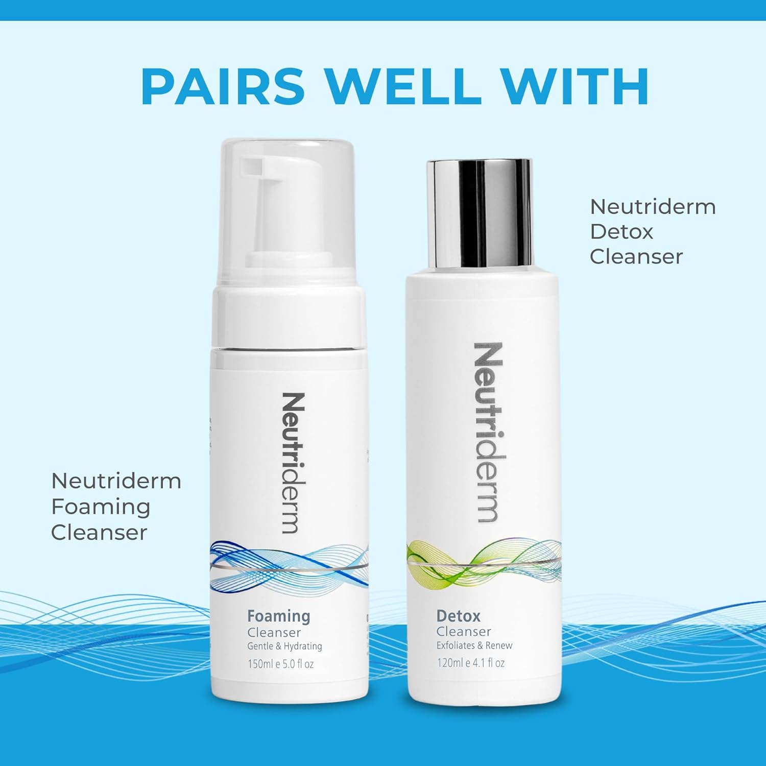 NEUTRIDERM Daily Face Moisturizer with Natural Vitamin E Cream, Moisturizing Lotion for Face and Body, Wrinkles, Dry, Acne-Prone, Irritated, or Aging Skin, 48-Hour Hydration, 4.2 oz - Image 8