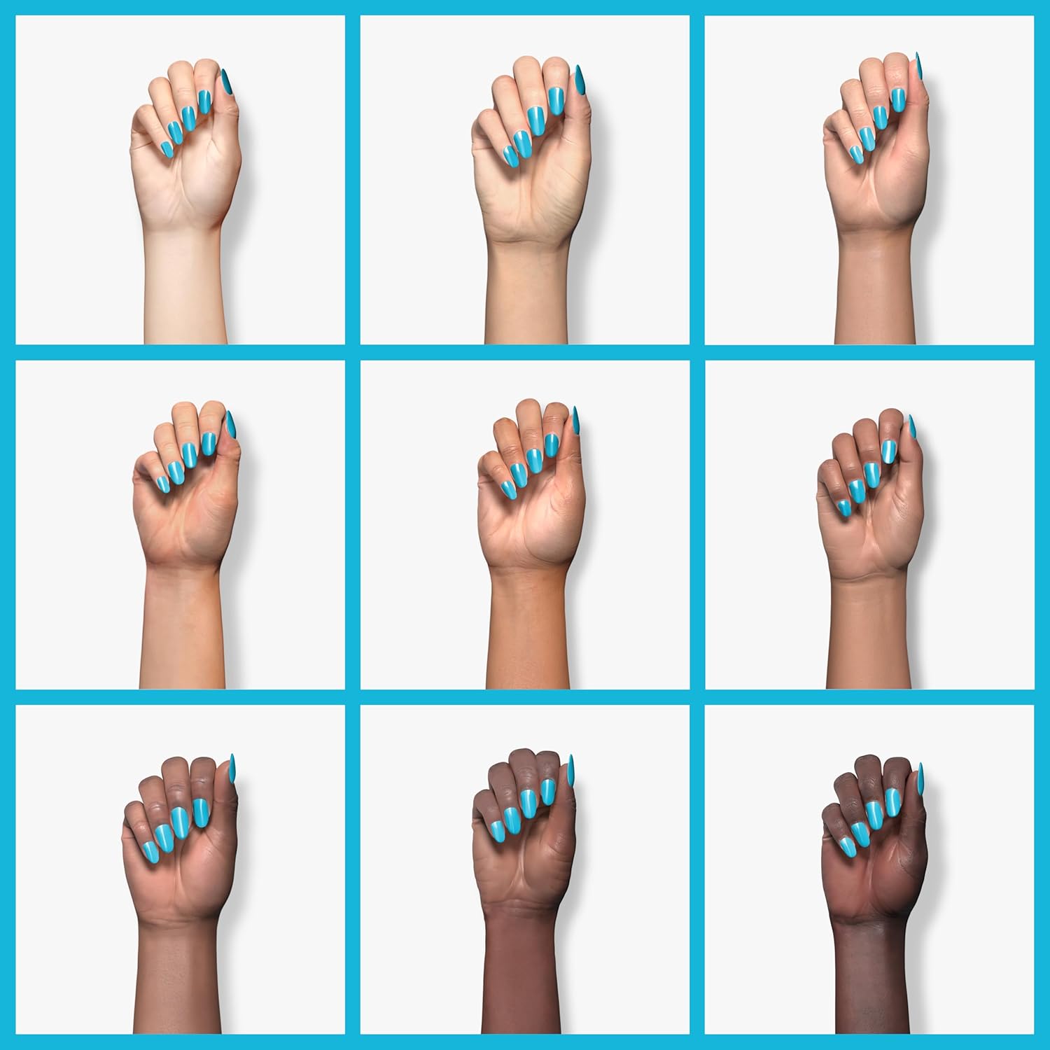 essie Nail Polish, Expressie Quick-Dry Nail Color, Vegan, Word On The Street, Blue, Word On The Street, 0.33 fl oz - Image 4