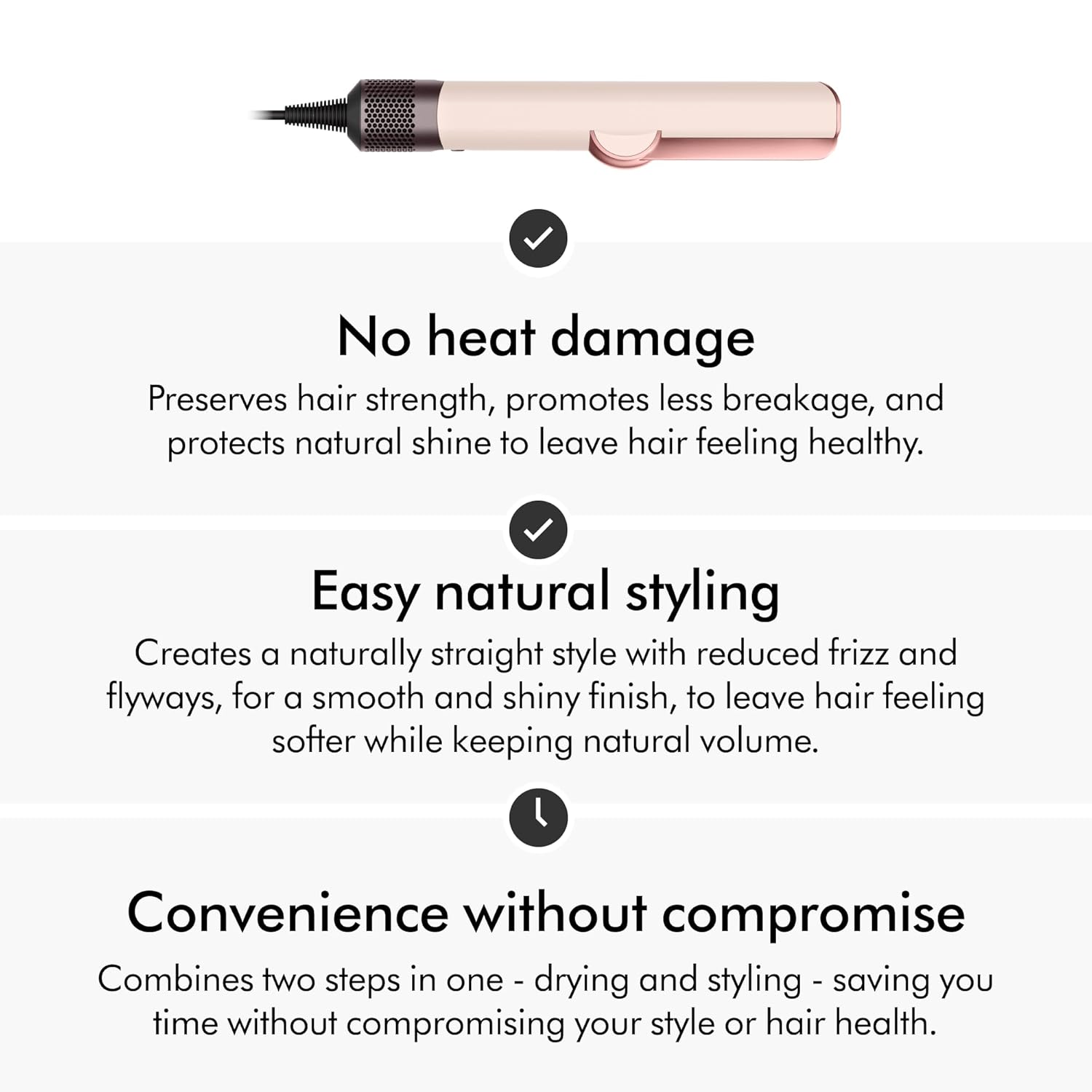 Dyson Airstrait Straightener for Wet to Dry Styling - Image 8