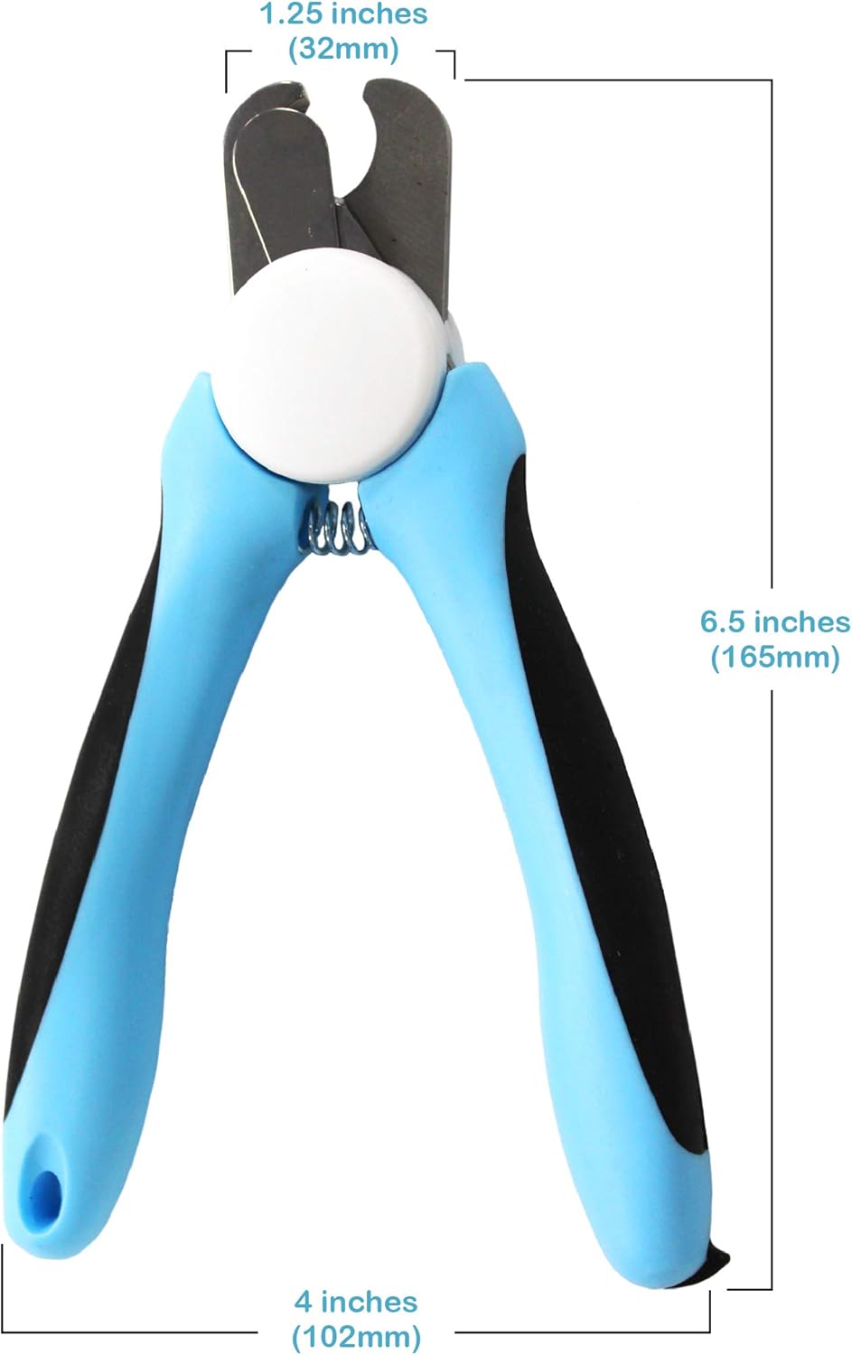 Pets First DOG NAIL CLIPPER & TRIMMER Premium Quality Pet Nail Paws Clippers & trimming tool with Safety Guard. Avoid Over-Cutting Nails +Free Nail File. Sturdy Non Slip Ergonomic Handles. Sharp Blade - Image 3